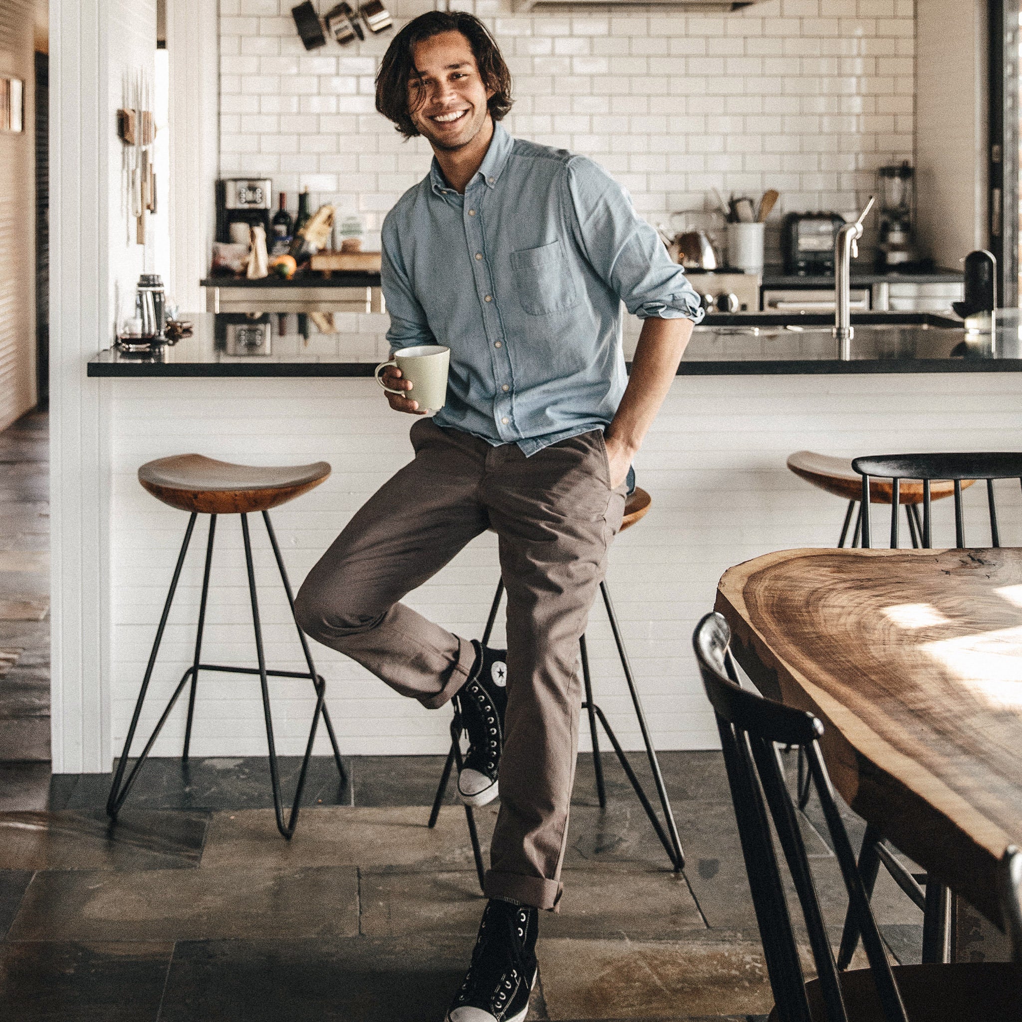The Democratic Chino in Organic Ash - Image 2