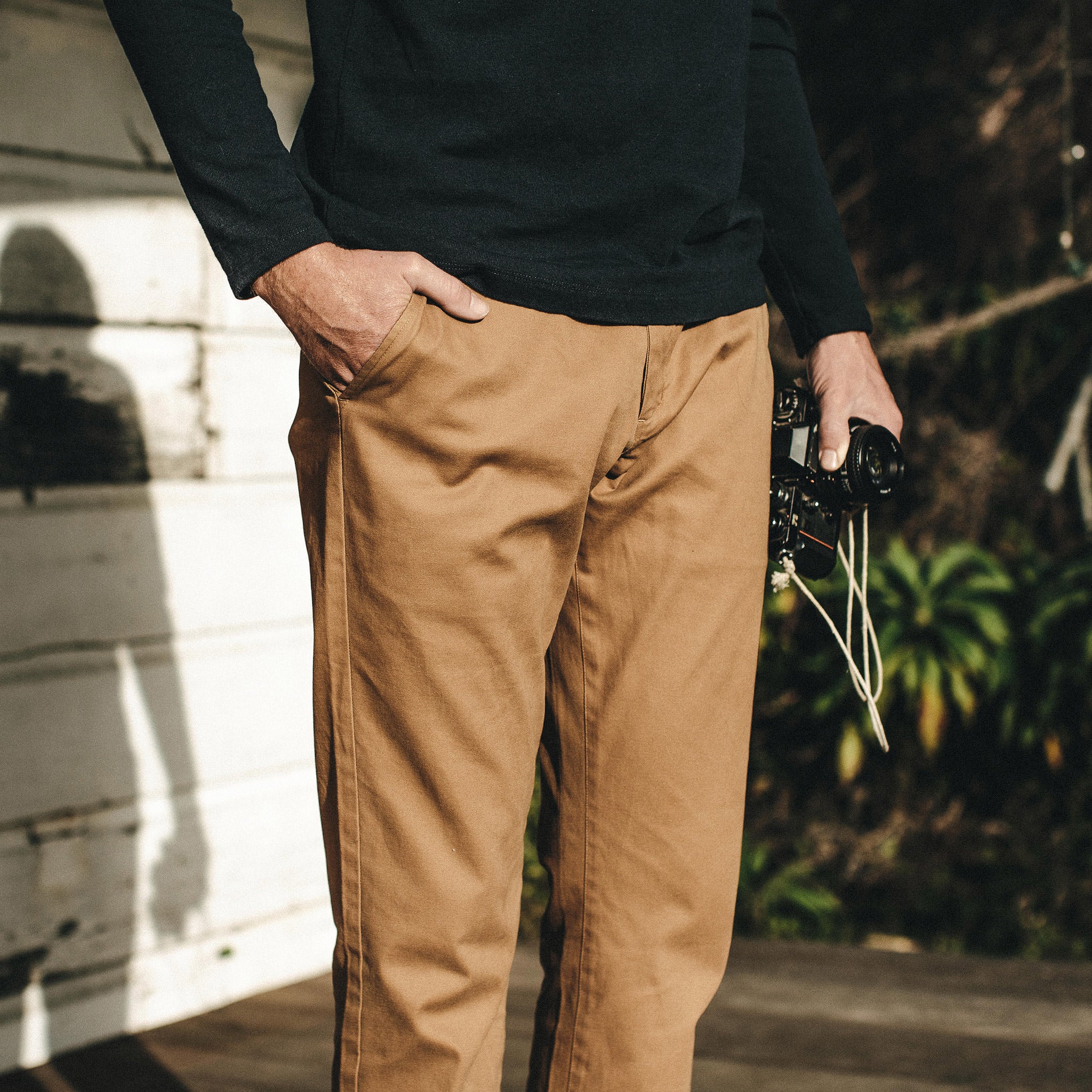 The Democratic Chino in Organic British Khaki - Image 3