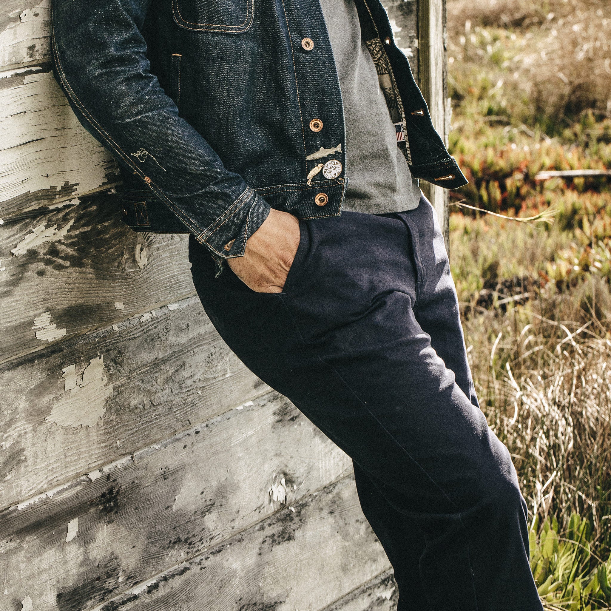 The Democratic Chino in Organic Navy - Image 4