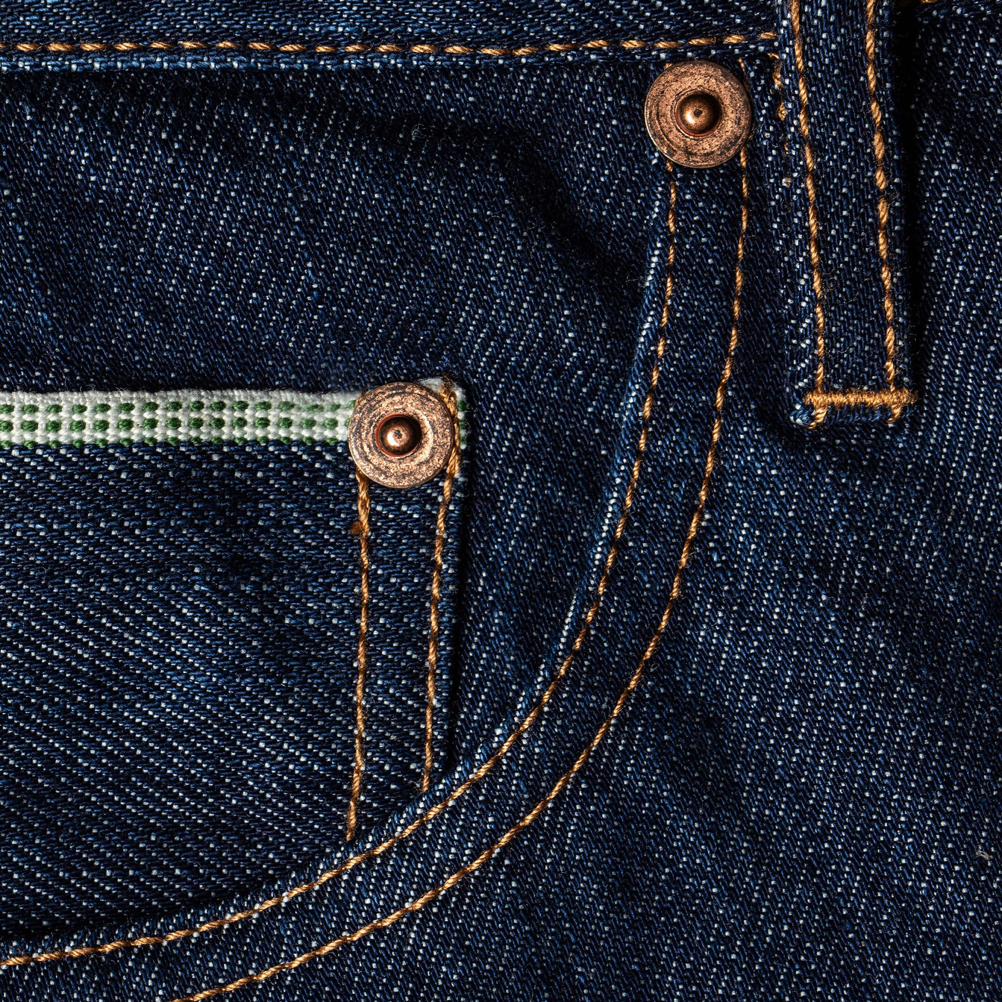 The Democratic Jean in 3 Month Rinse Selvage - Image 7