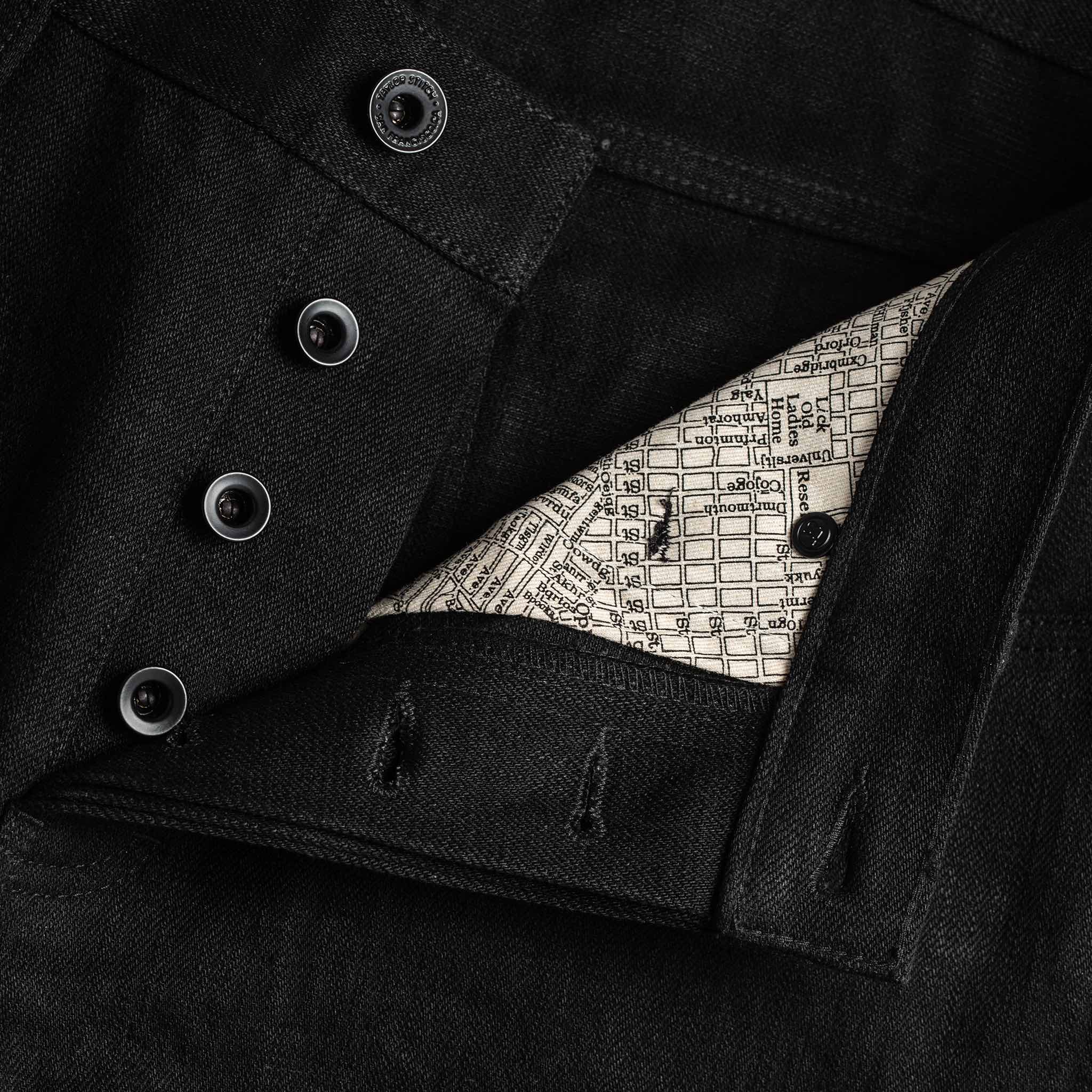 The Democratic Jean in Black Selvage - Image 8