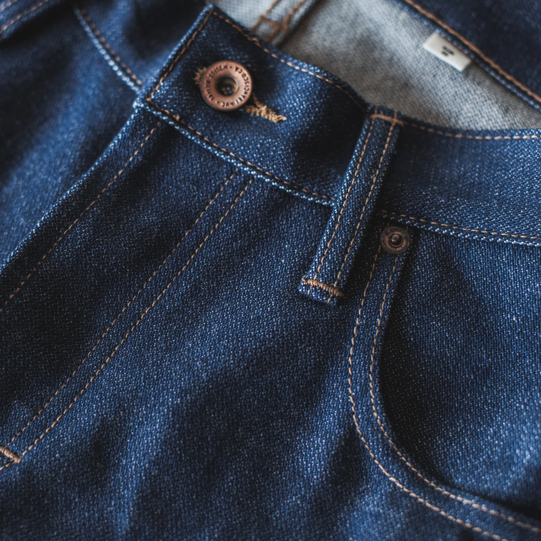 The Democratic Jean in Indigo Broken Twill - Image 6