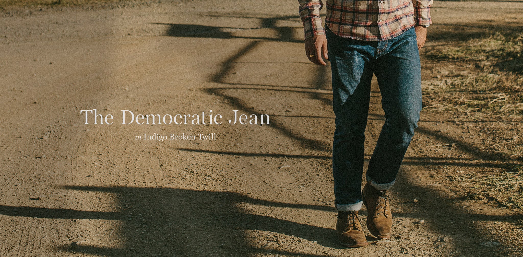 The Democratic Jean in Indigo Broken Twill - Image 8