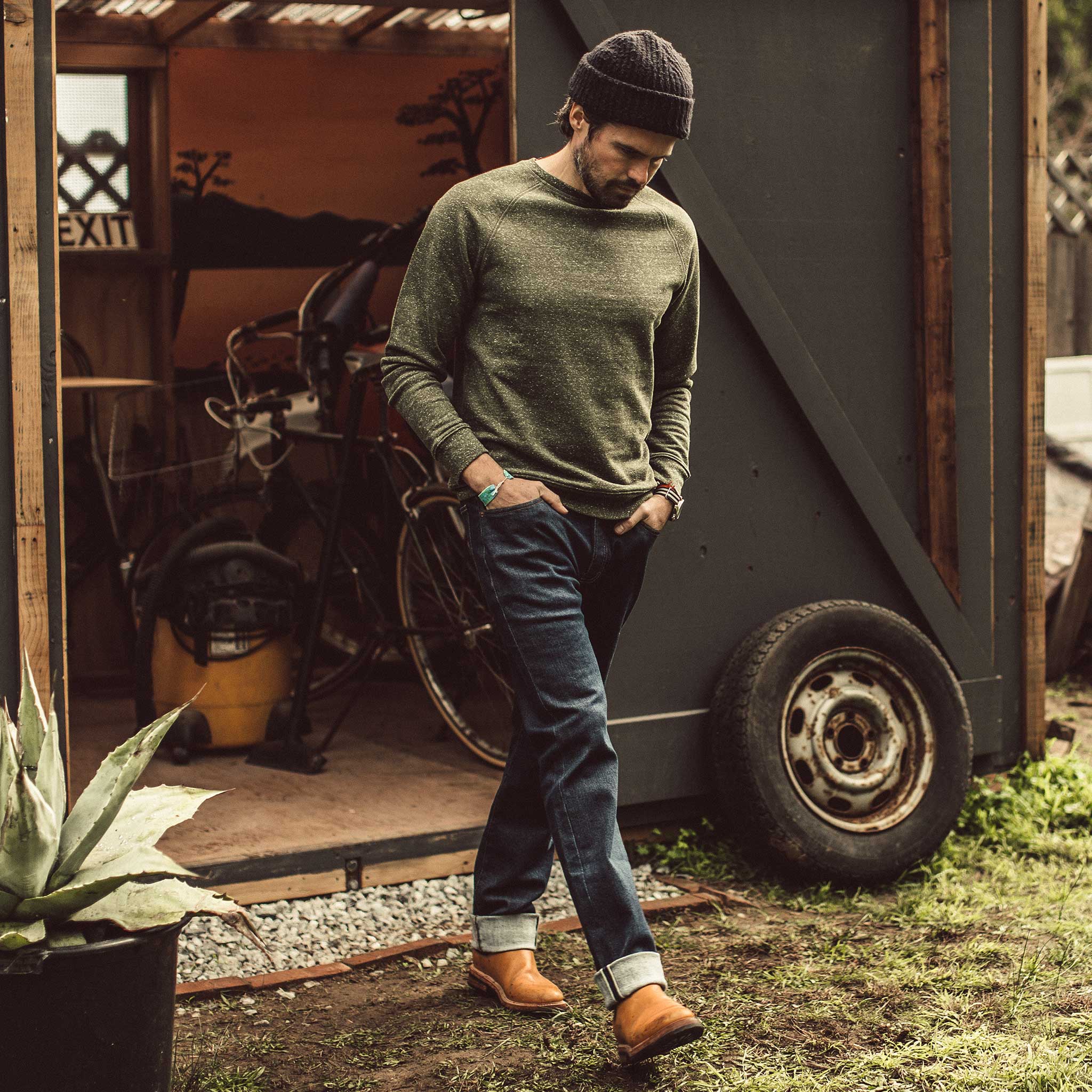 The Democratic Jean in Organic Stretch Selvage - Image 2