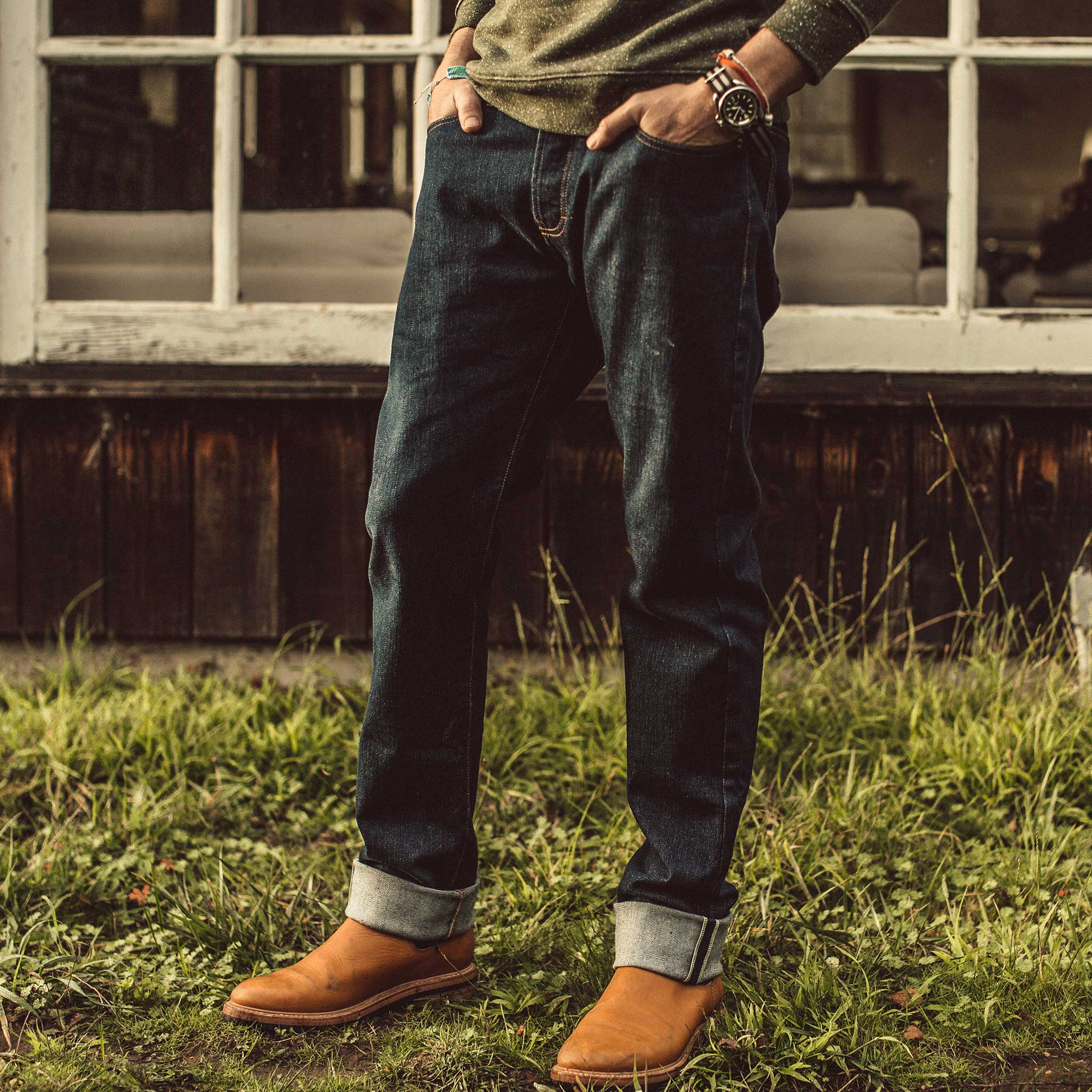 The Democratic Jean in Organic Stretch Selvage - Image 4