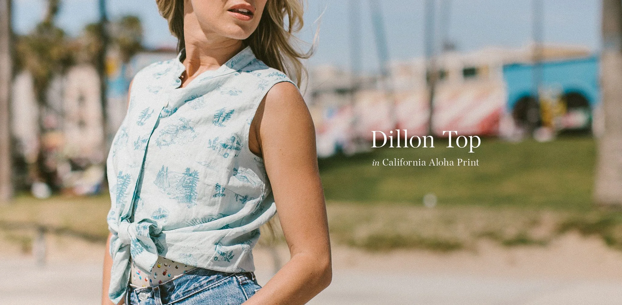 The Dillon in California Aloha Print - Image 6