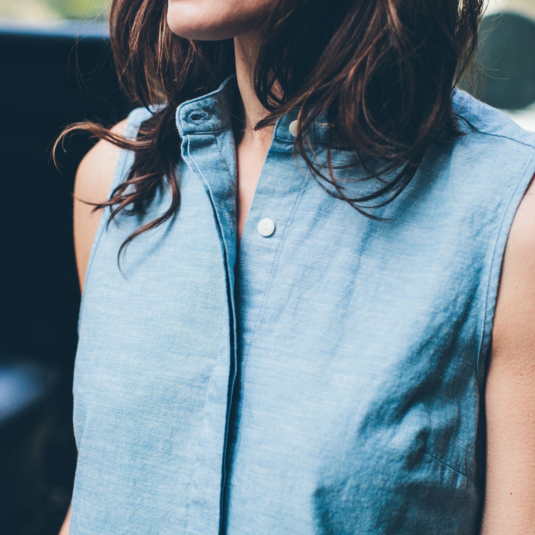 The Dillon in Washed Chambray - Image 2