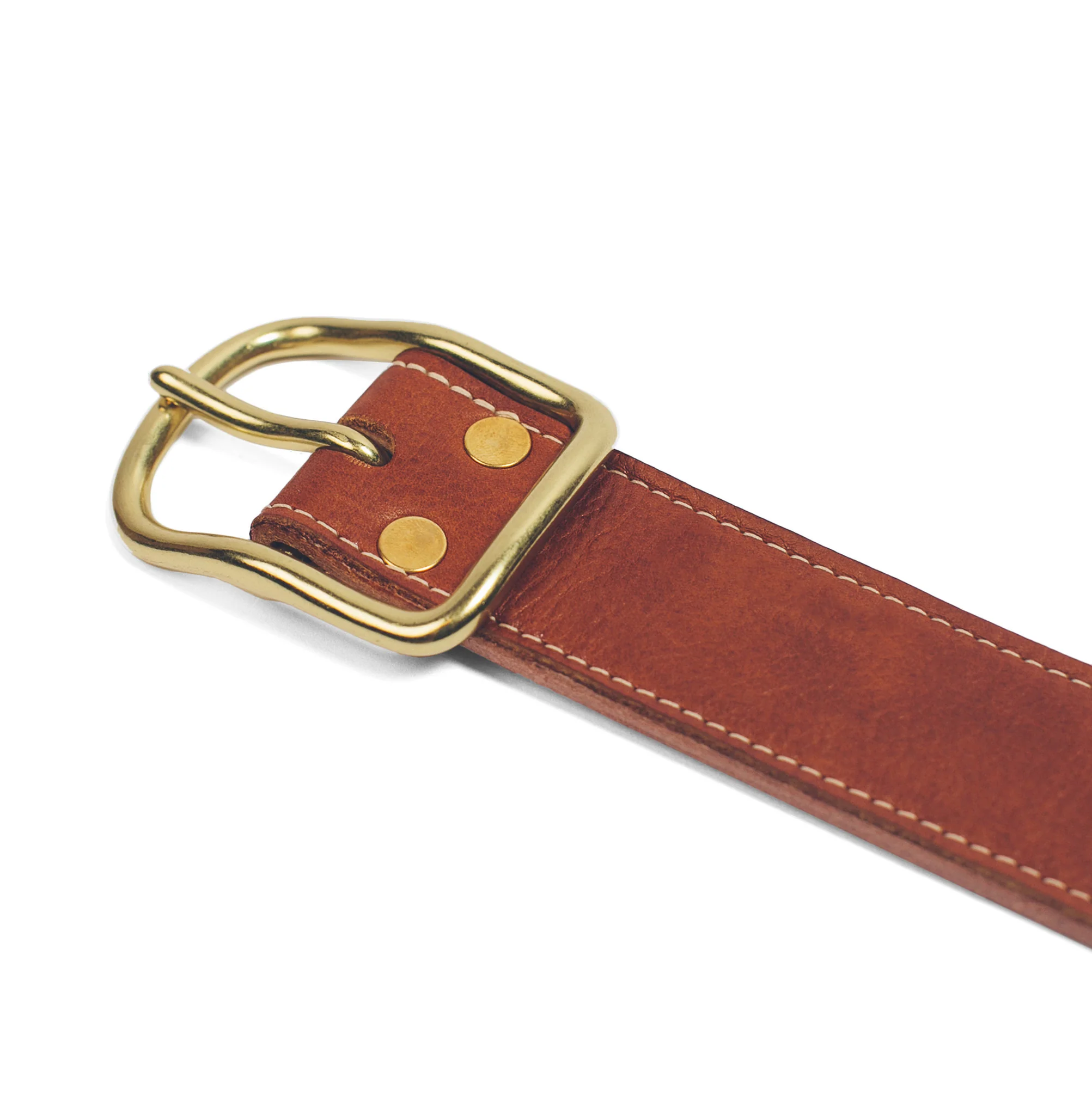The Double Belt in Whiskey Steerhide - Image 4