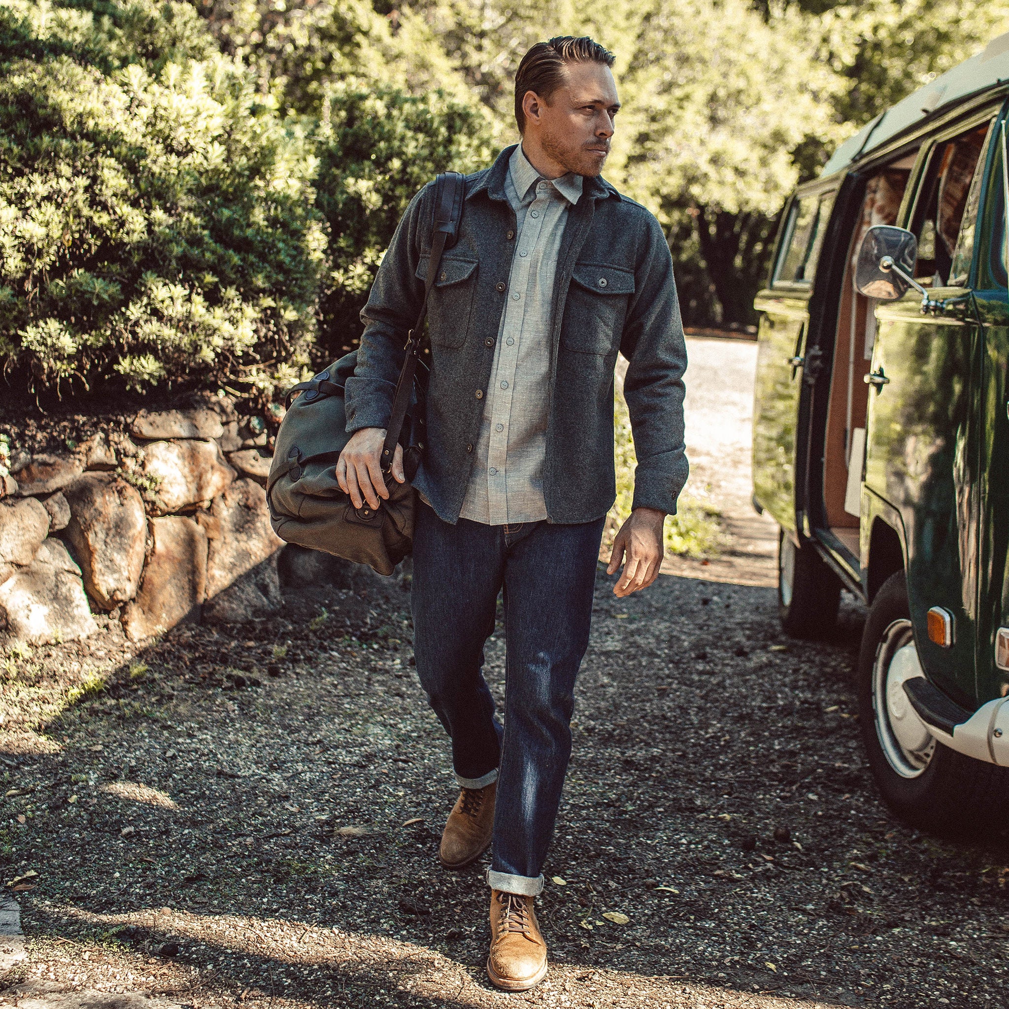 The Explorer Shirt in Grey - Image 2