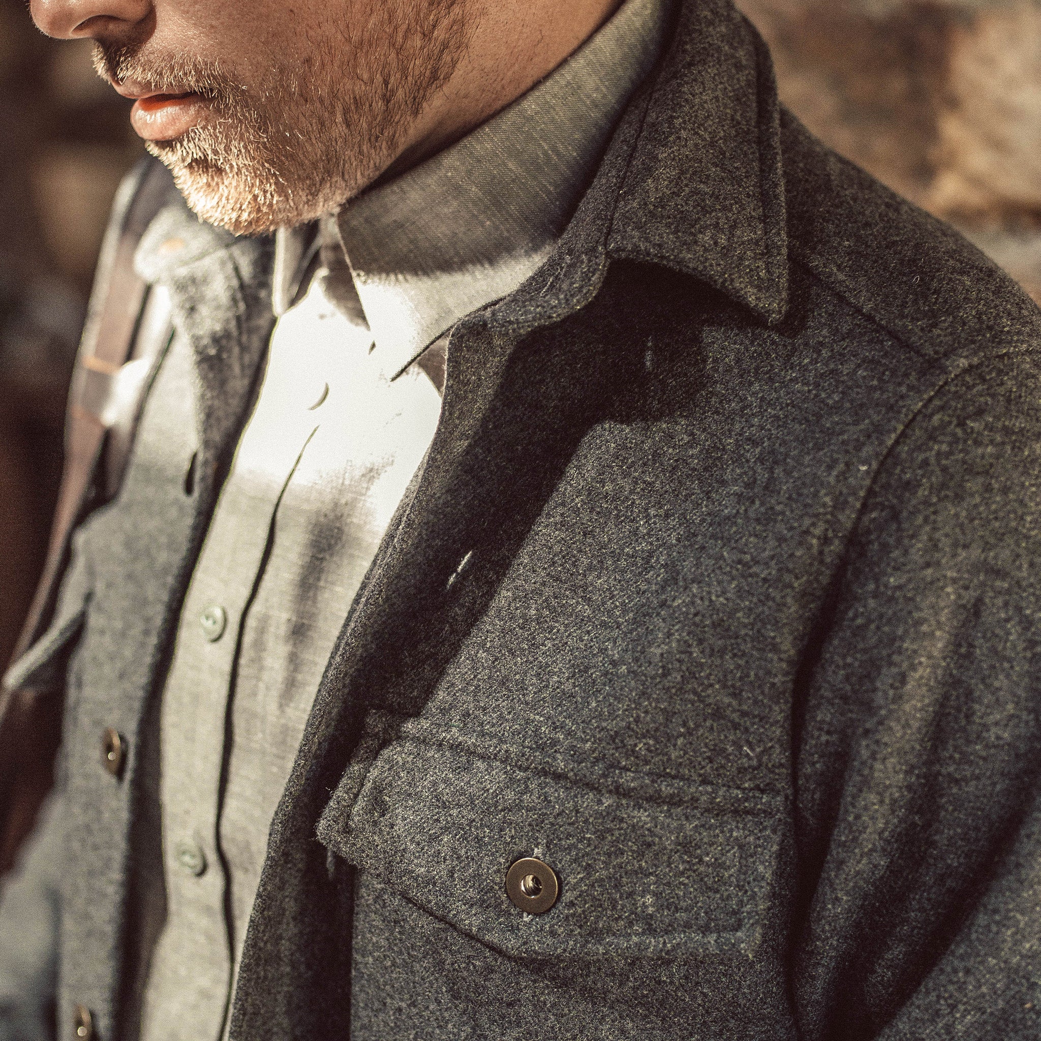 The Explorer Shirt in Grey - Image 5