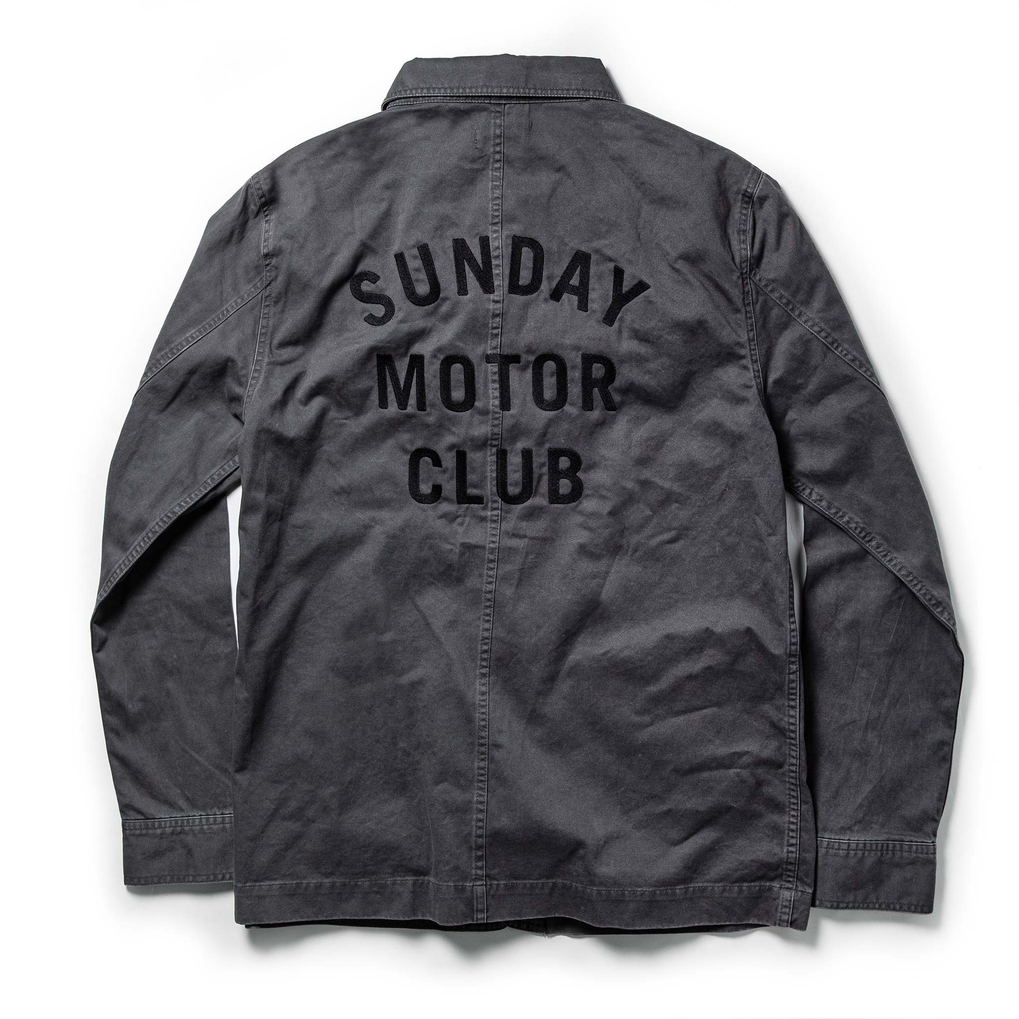 The Fourtillfour Ojai Jacket in Washed Charcoal - Image 8