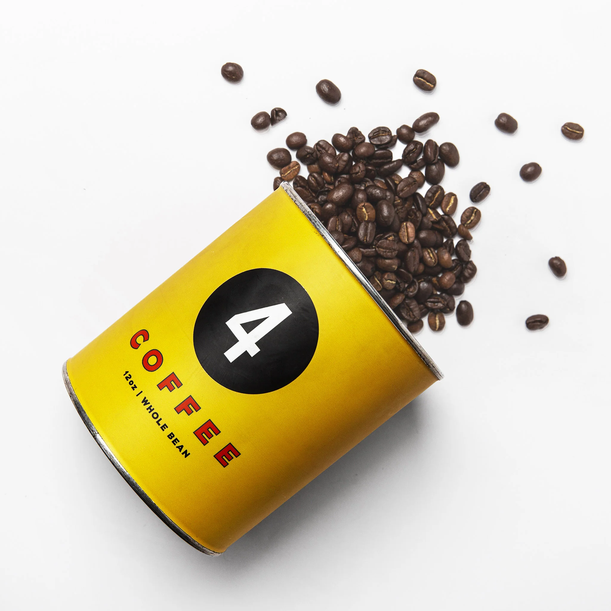 Four Coffee Tin in Sunday Motor Club Blend - Image 4