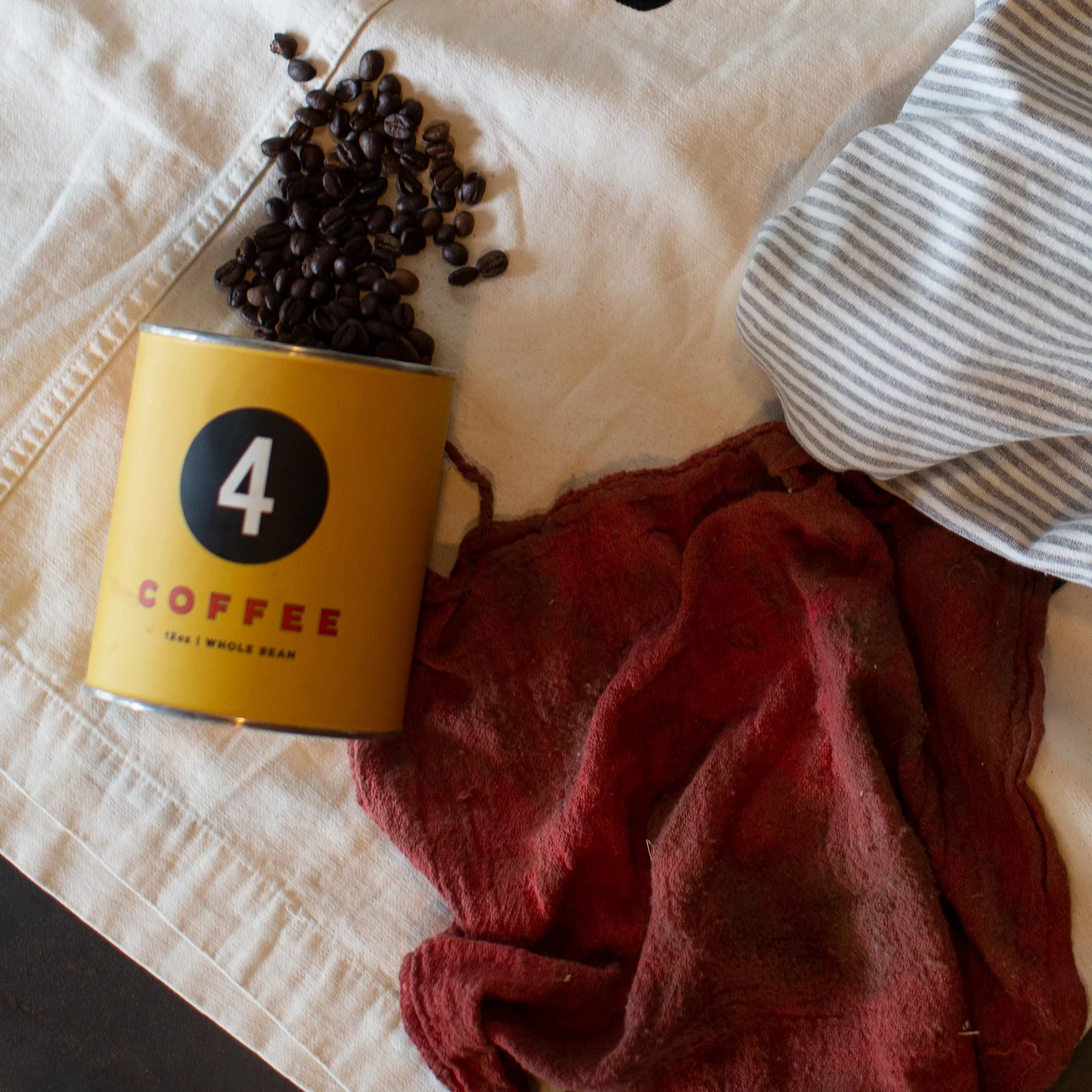 Four Coffee Tin in Sunday Motor Club Blend - Image 7