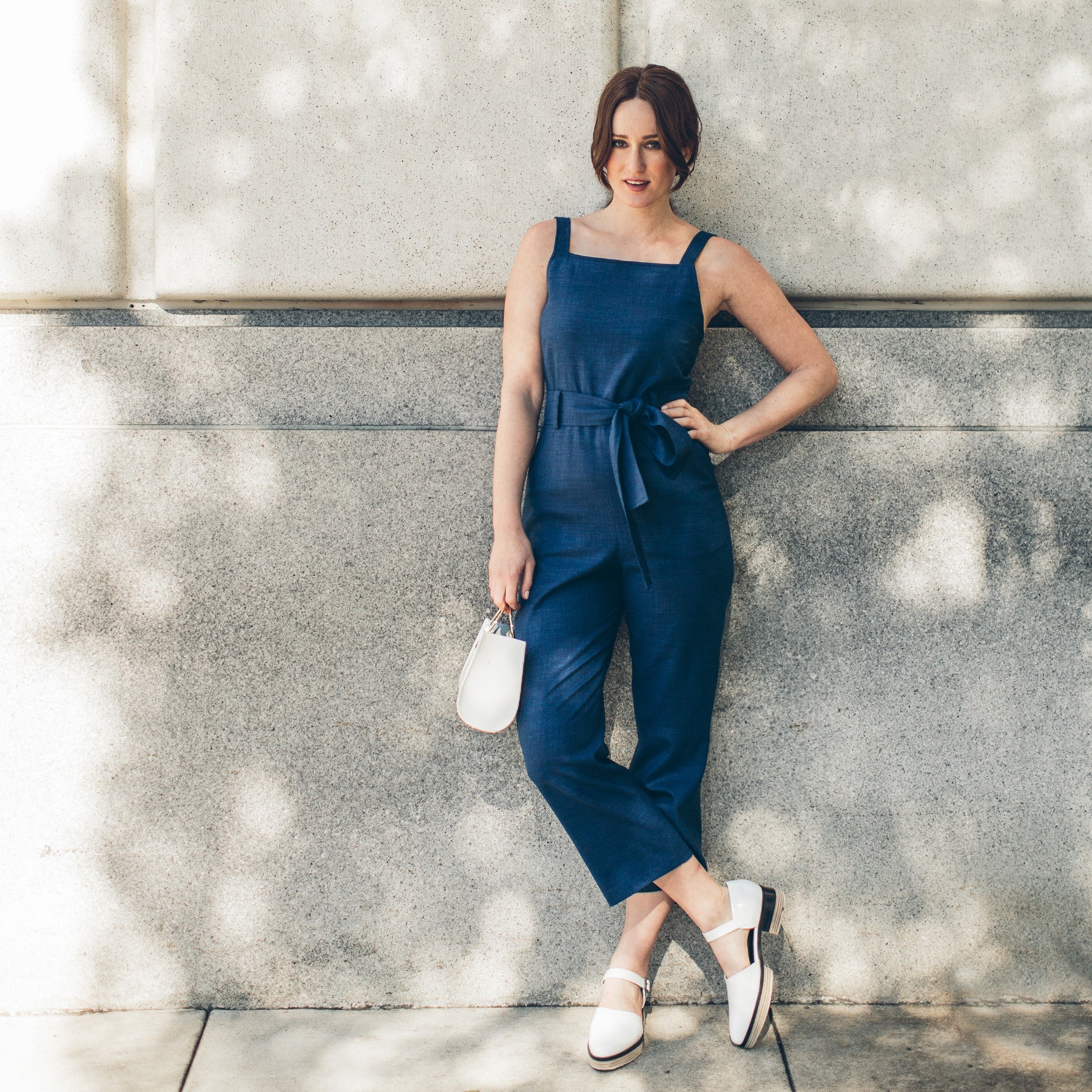 The Frankie Jumpsuit in Cobalt - Image 2