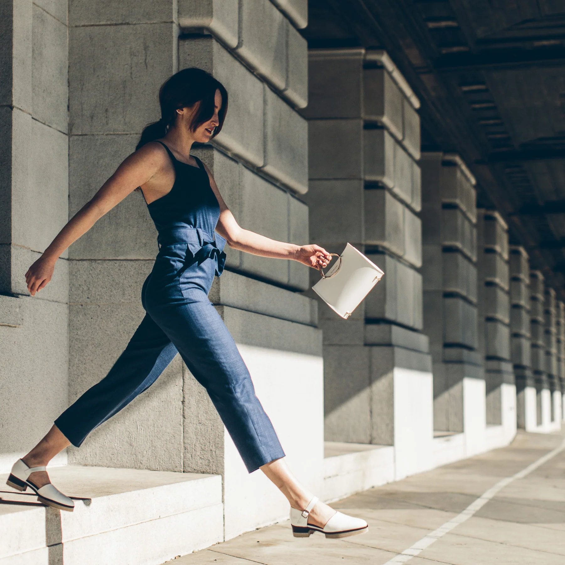 The Frankie Jumpsuit in Cobalt - Image 4