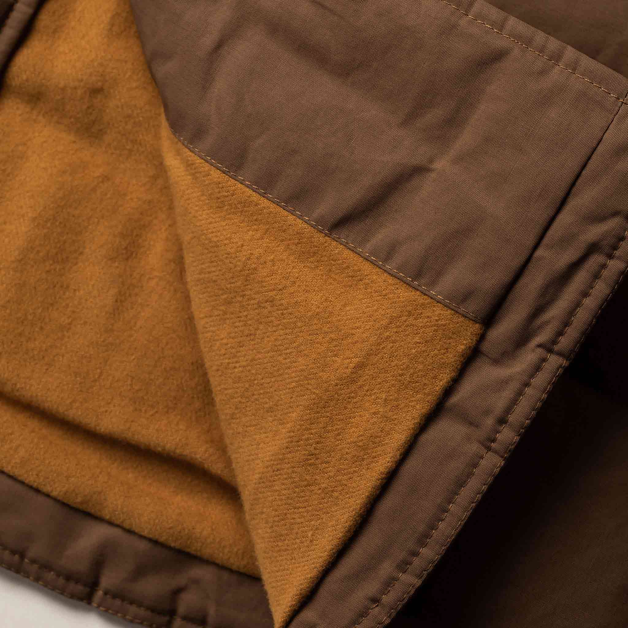 The Garrison Shirt Jacket in British Khaki Dry Wax - Image 7
