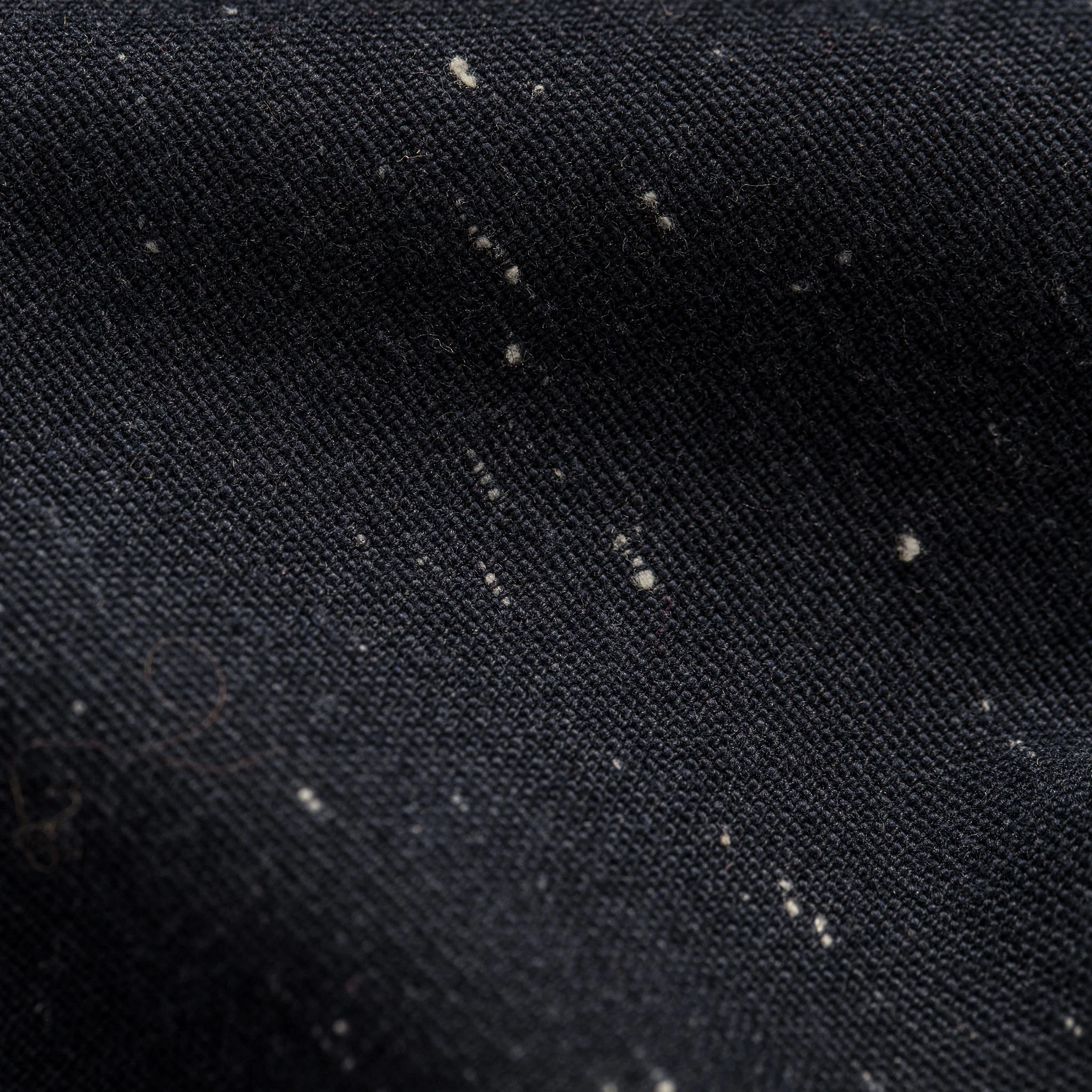The Glacier Shirt in Navy Nep Twill - Image 8
