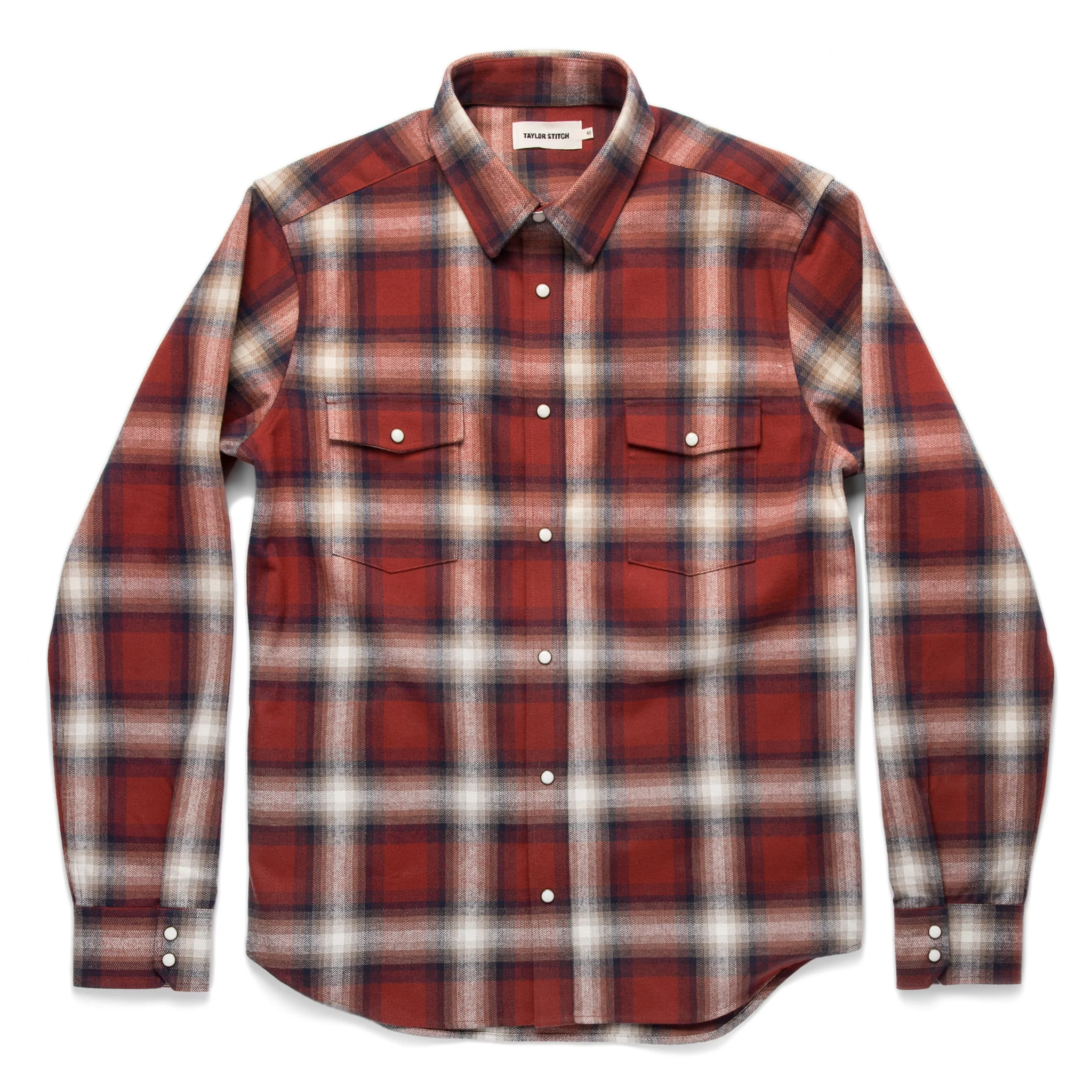 The Glacier Shirt in Red Plaid - Image 11