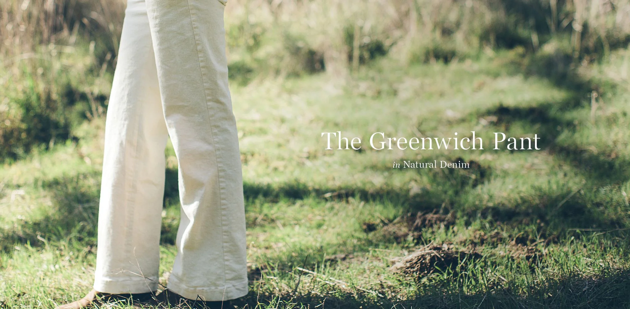 The Greenwich Pant in Natural Denim - Image 8