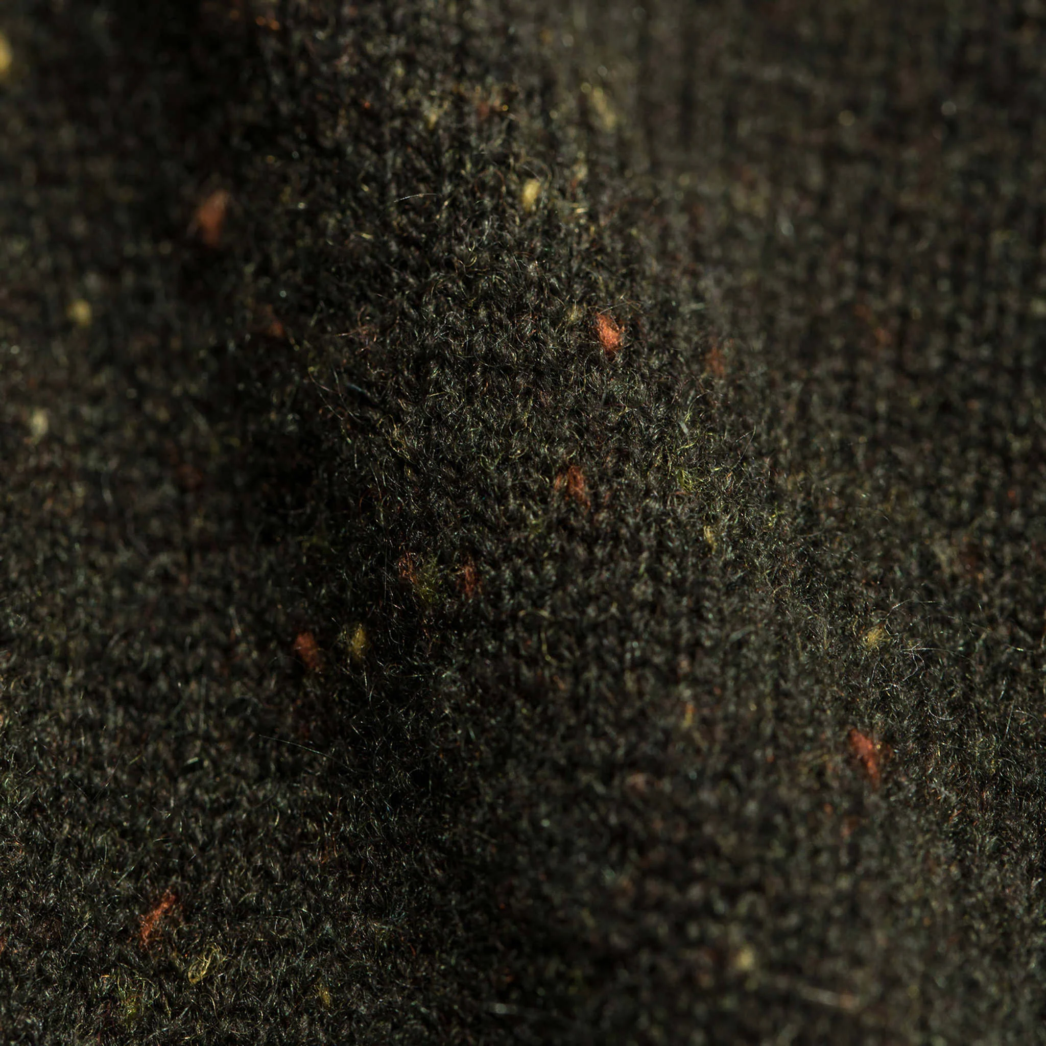The Hardtack Sweater in Olive Cashmere Donegal - Image 8