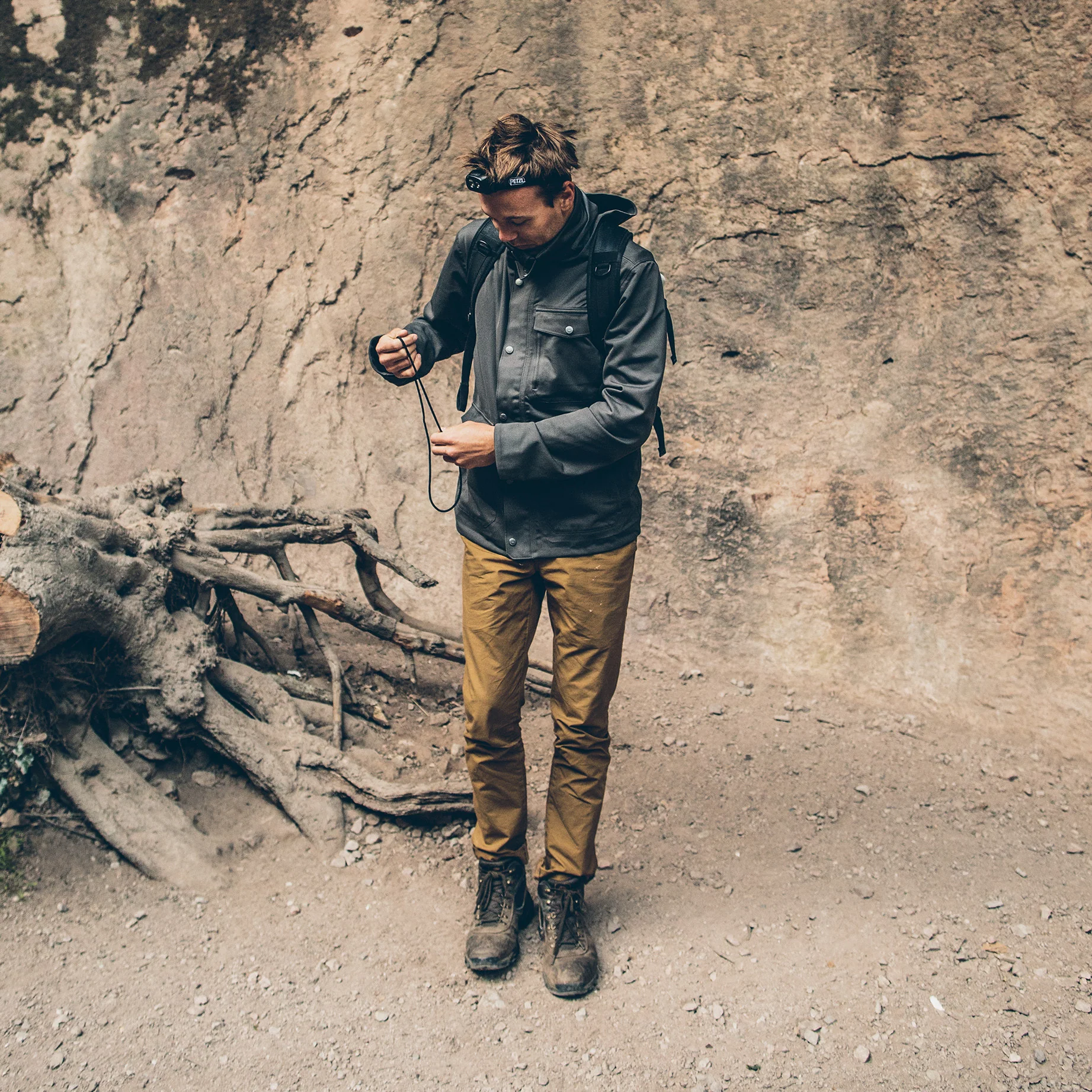 The Hawkins Jacket in Charcoal Neoshell - Image 7
