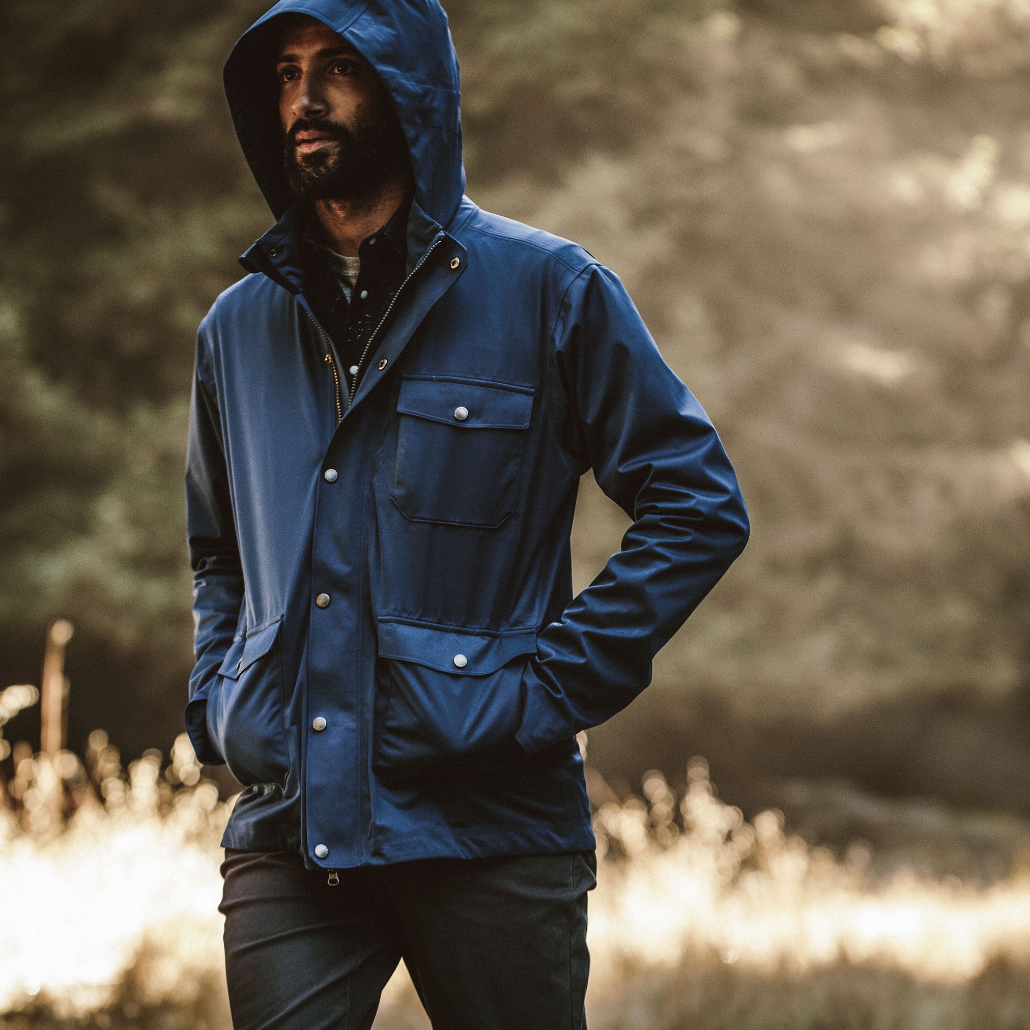 The Hawkins Jacket in Cobalt - Image 2