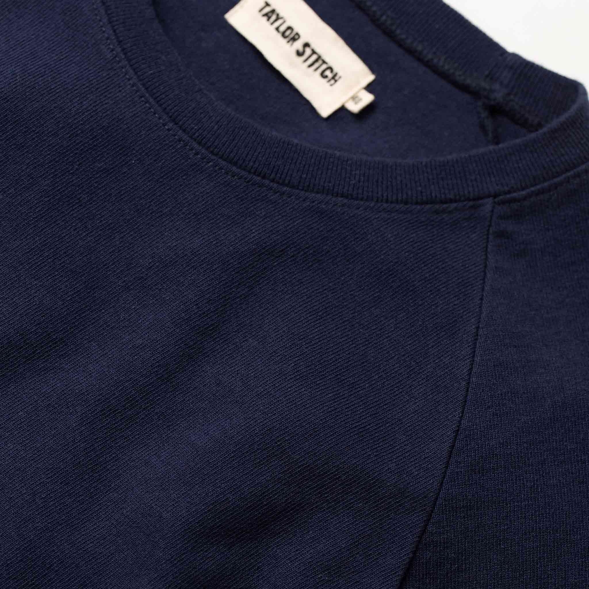 The Heavy Bag Long Sleeve in Navy - Image 7
