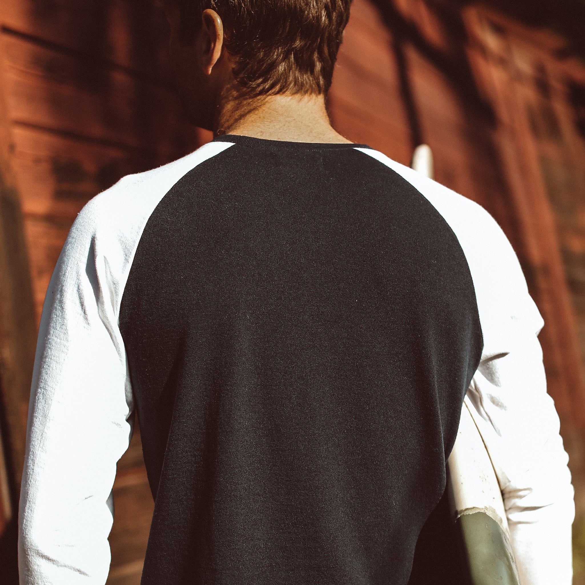 The Heavy Bag Baseball Tee in Navy - Image 3