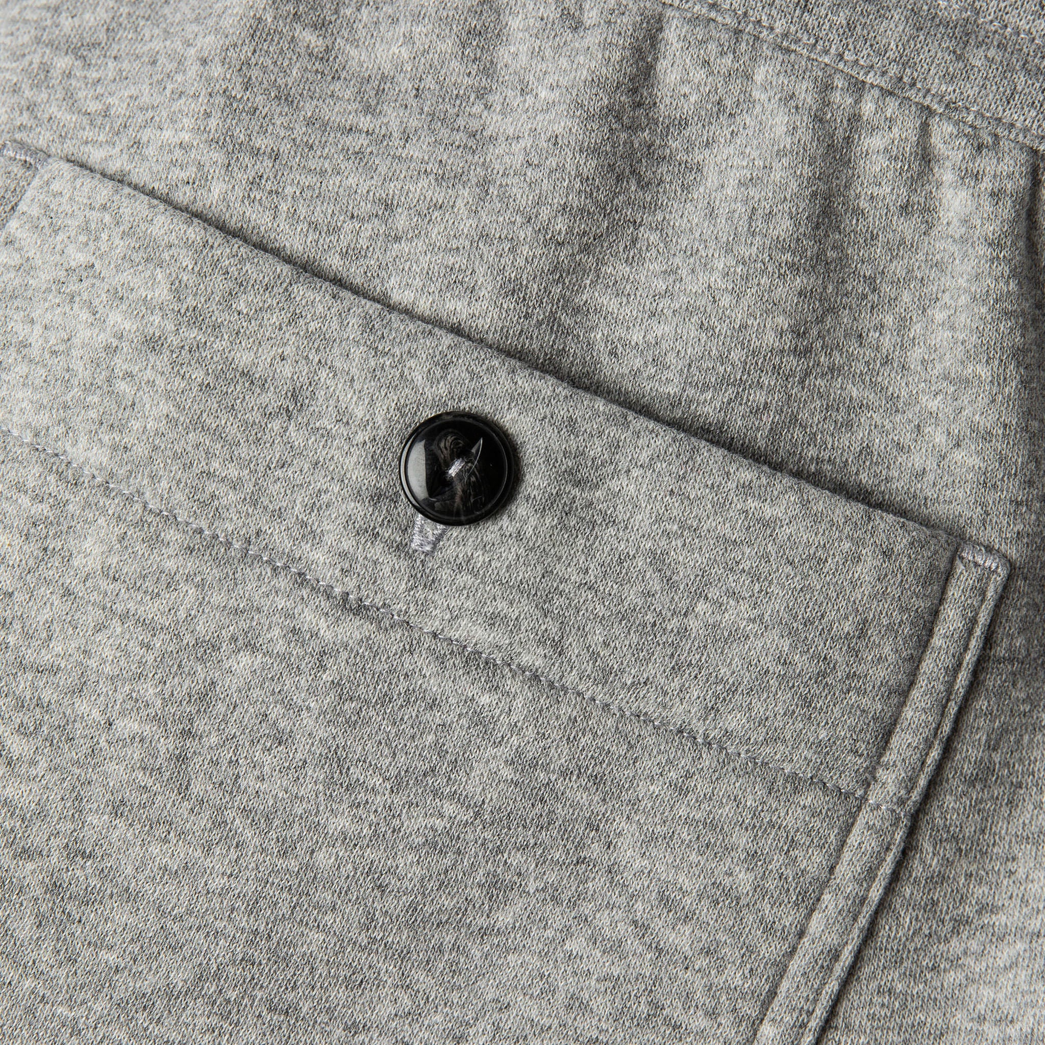 The Heavy Bag Pant in Heather Grey Fleece - Image 8
