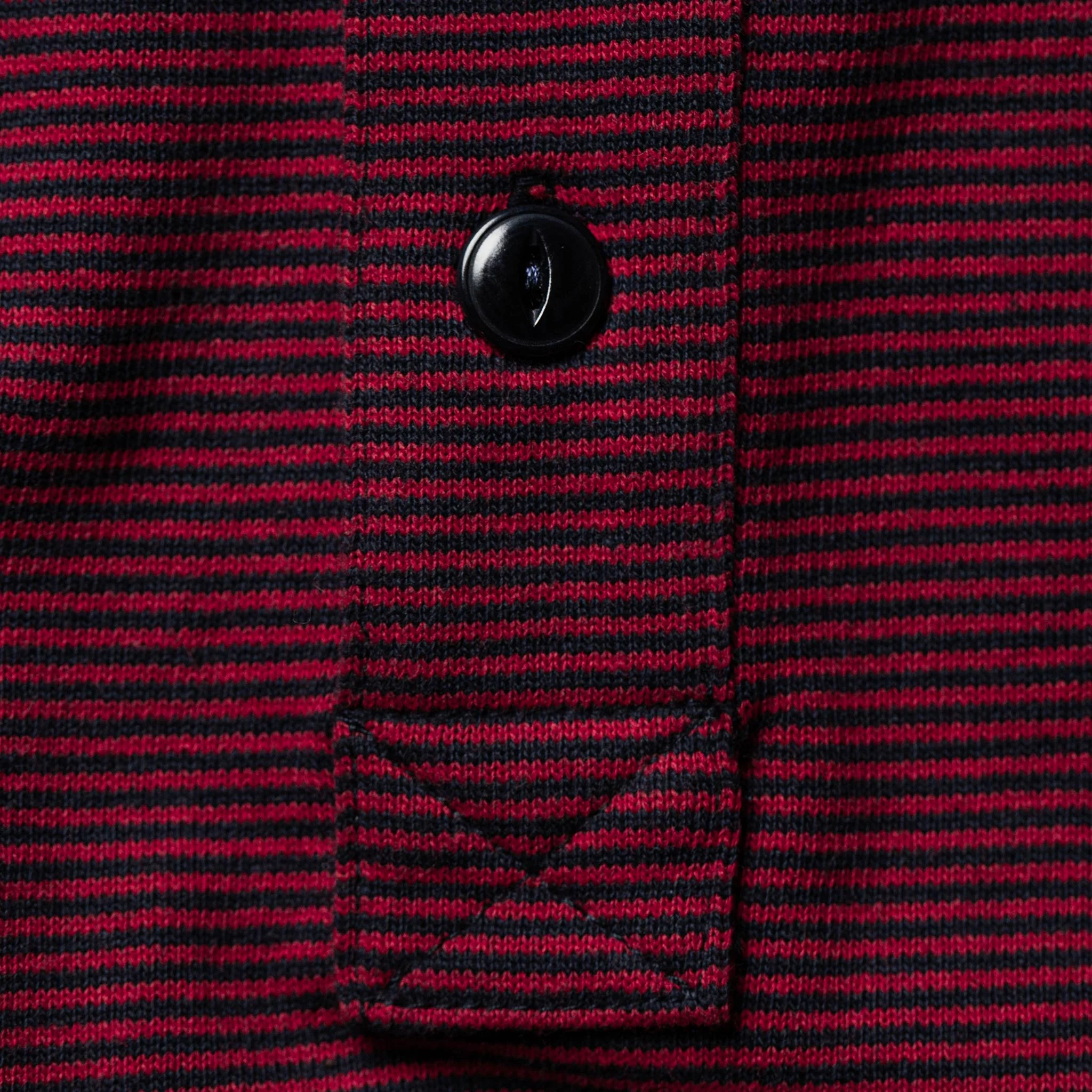 The Heavy Bag Polo in Red Stripe - Image 8