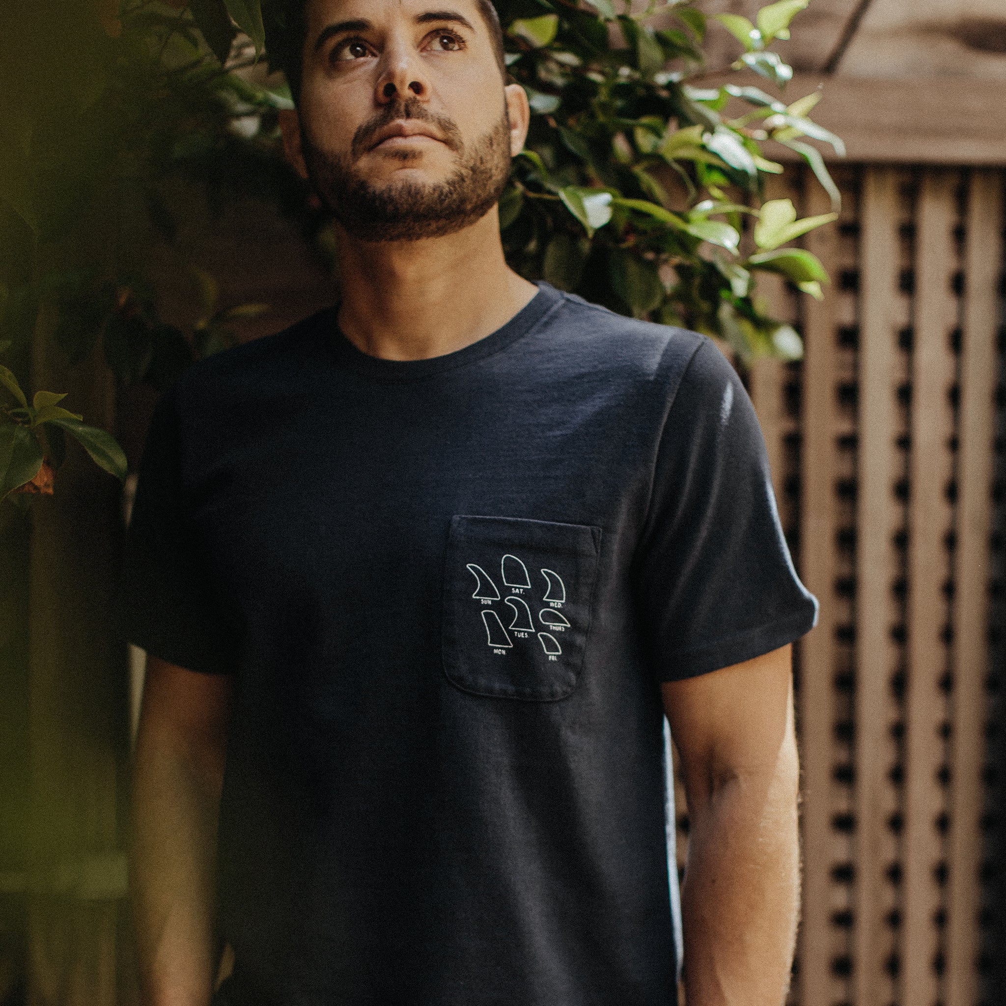 The Heavy Bag Tee in Daily Fins - Image 2