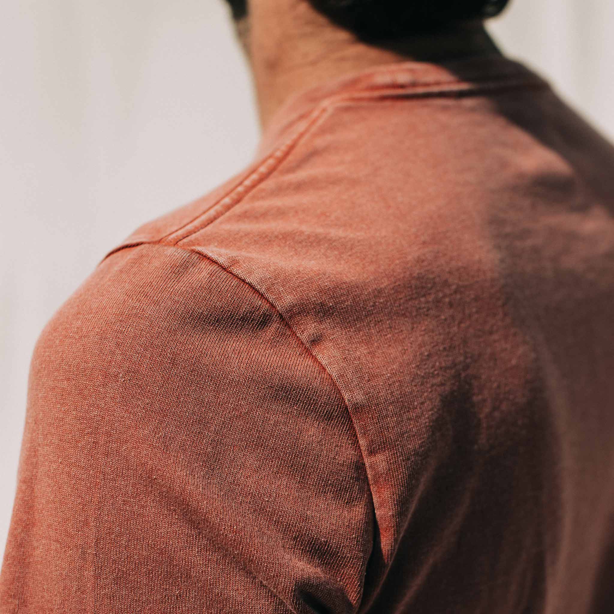 The Heavy Bag Tee in Dusty Clay - Image 5