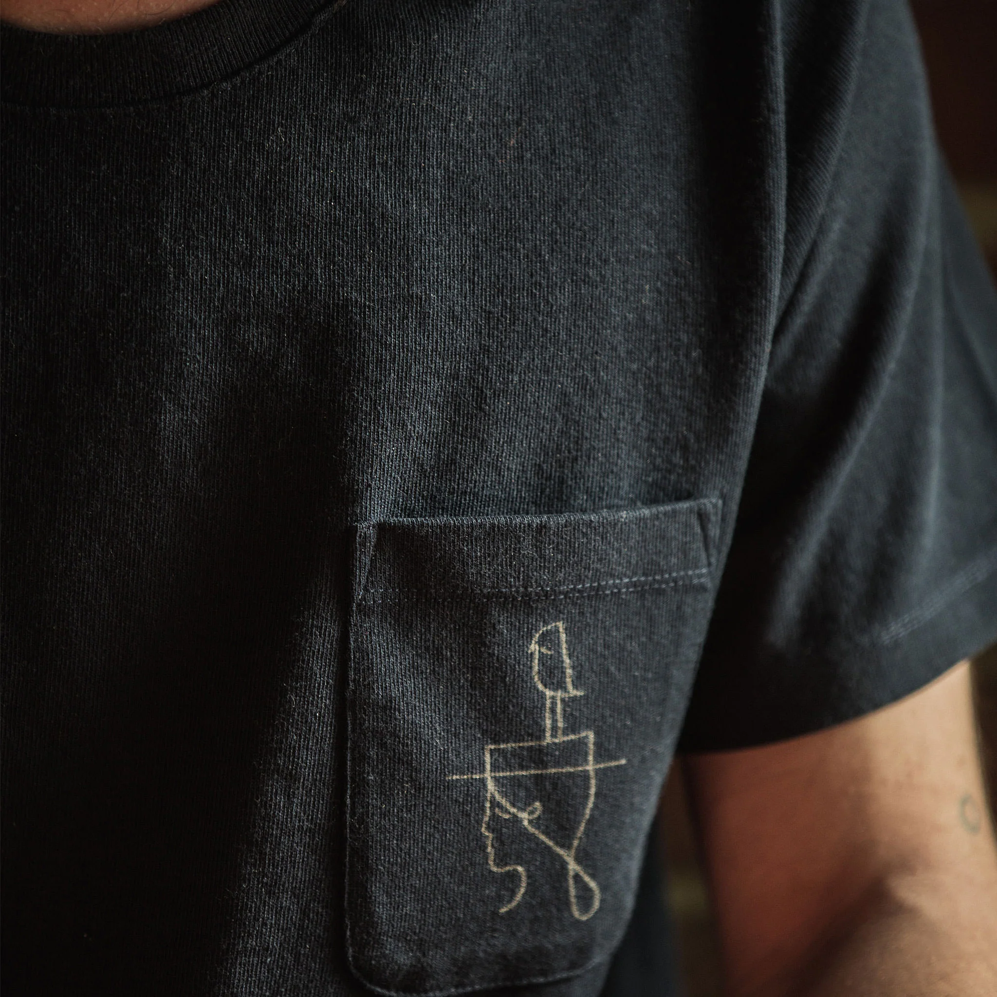 The Heavy Bag Tee in Lady Bird - Image 3