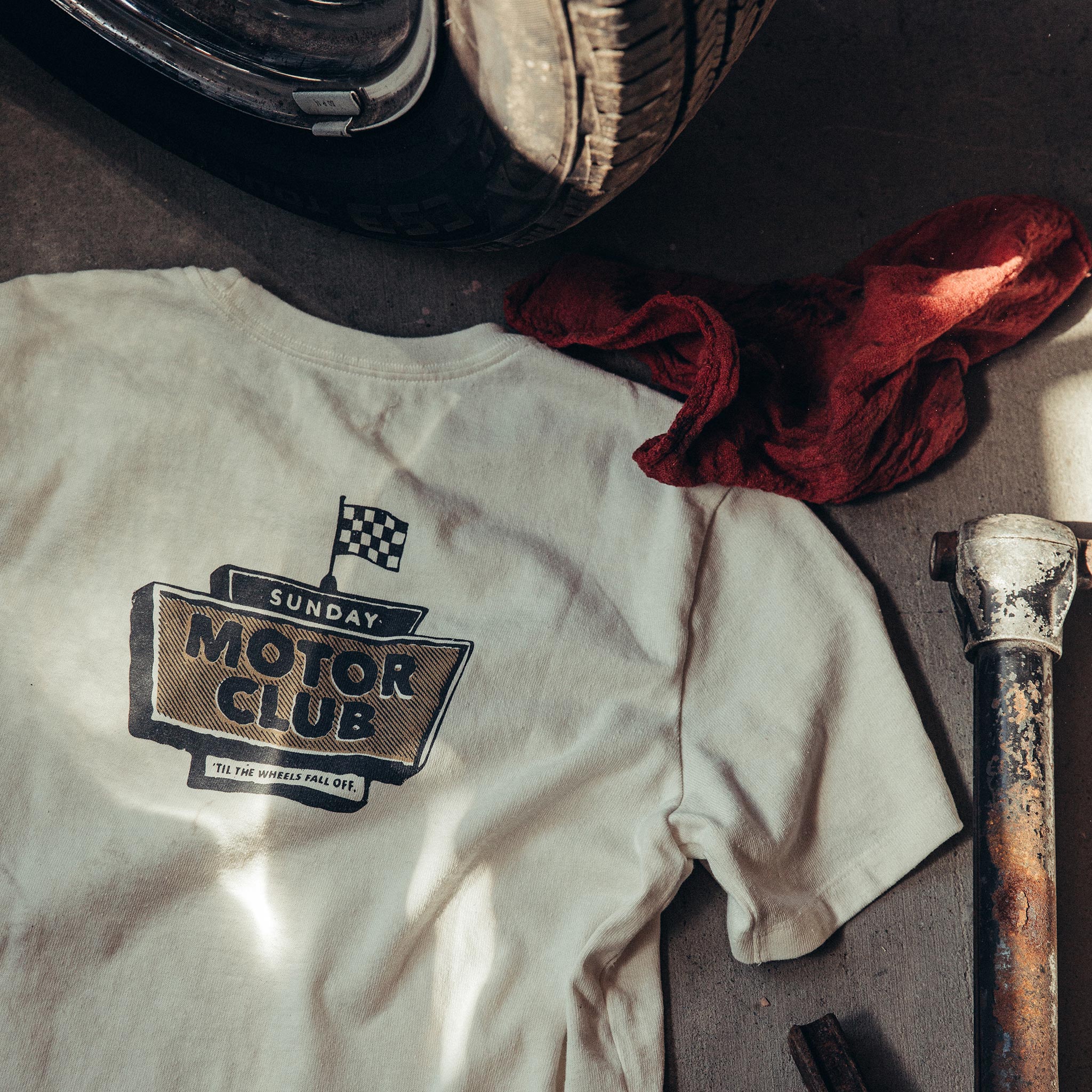 The Heavy Bag Tee in Motor Club - Image 2