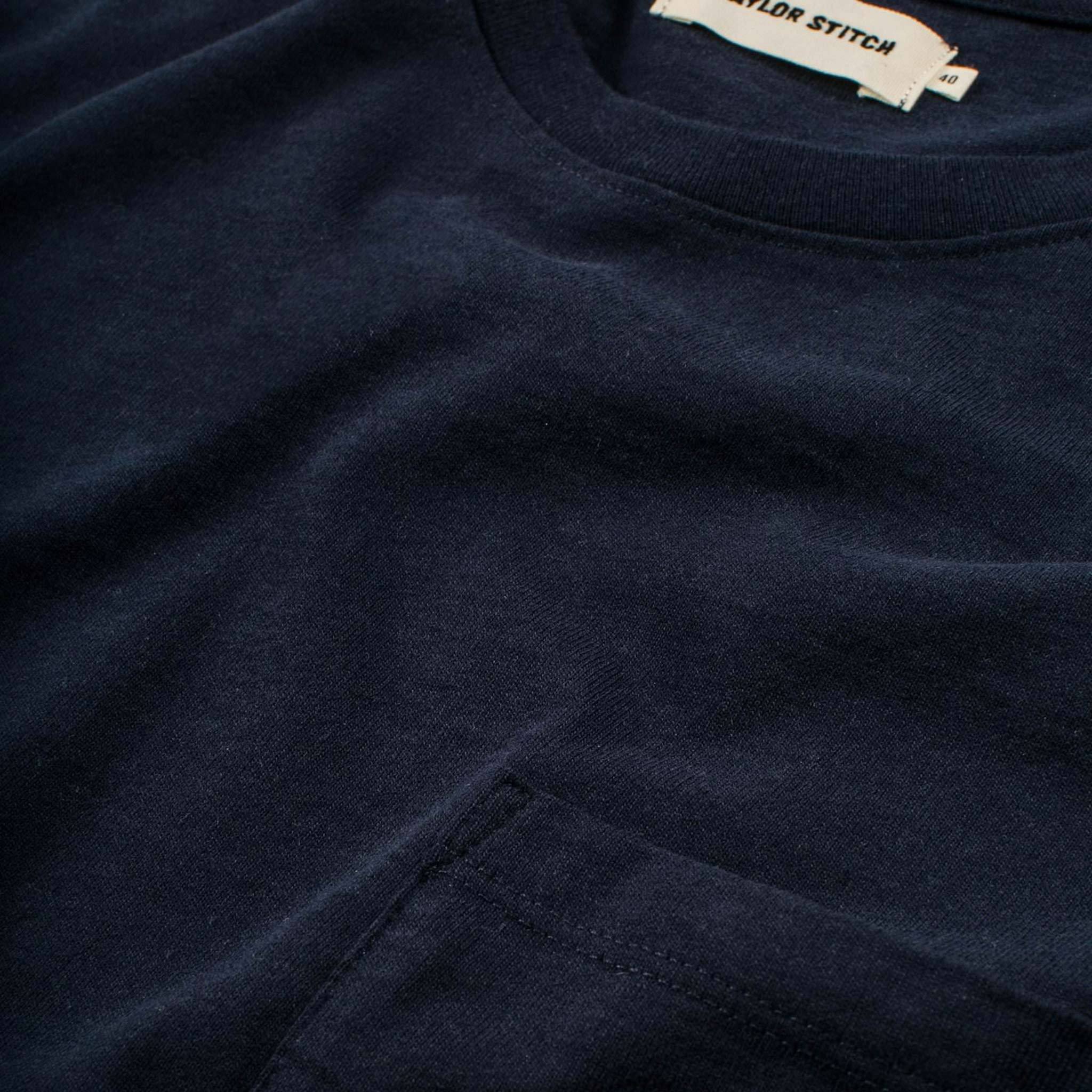The Heavy Bag Tee in Navy - Image 5