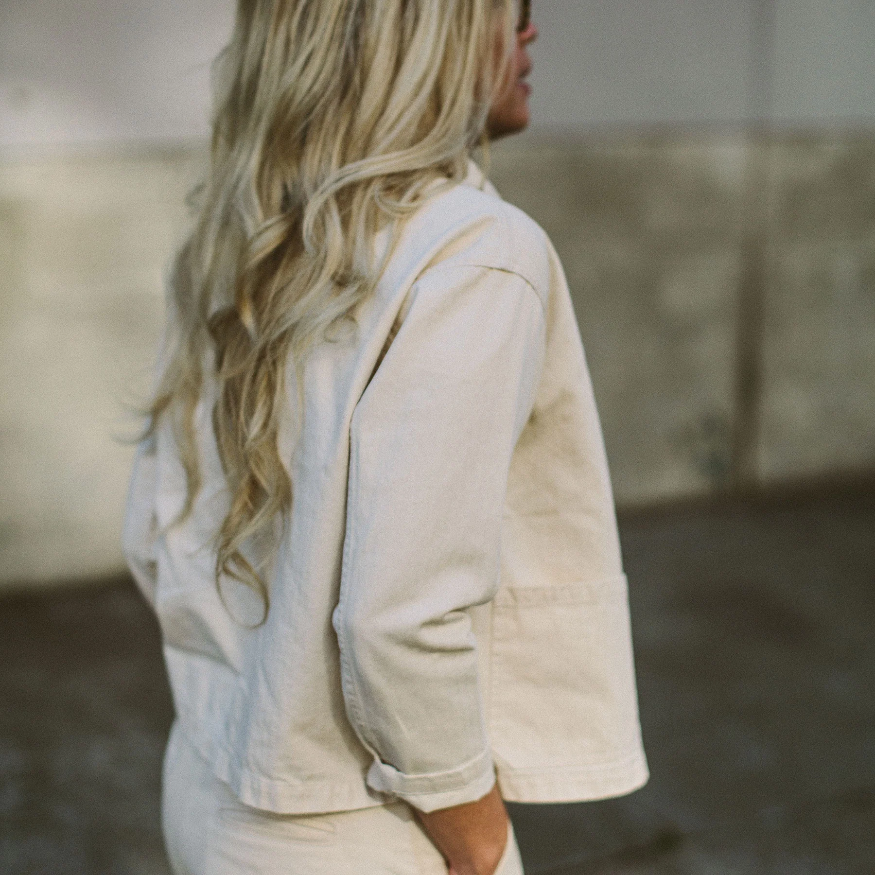 The Ingrid Jacket in Natural - Image 6