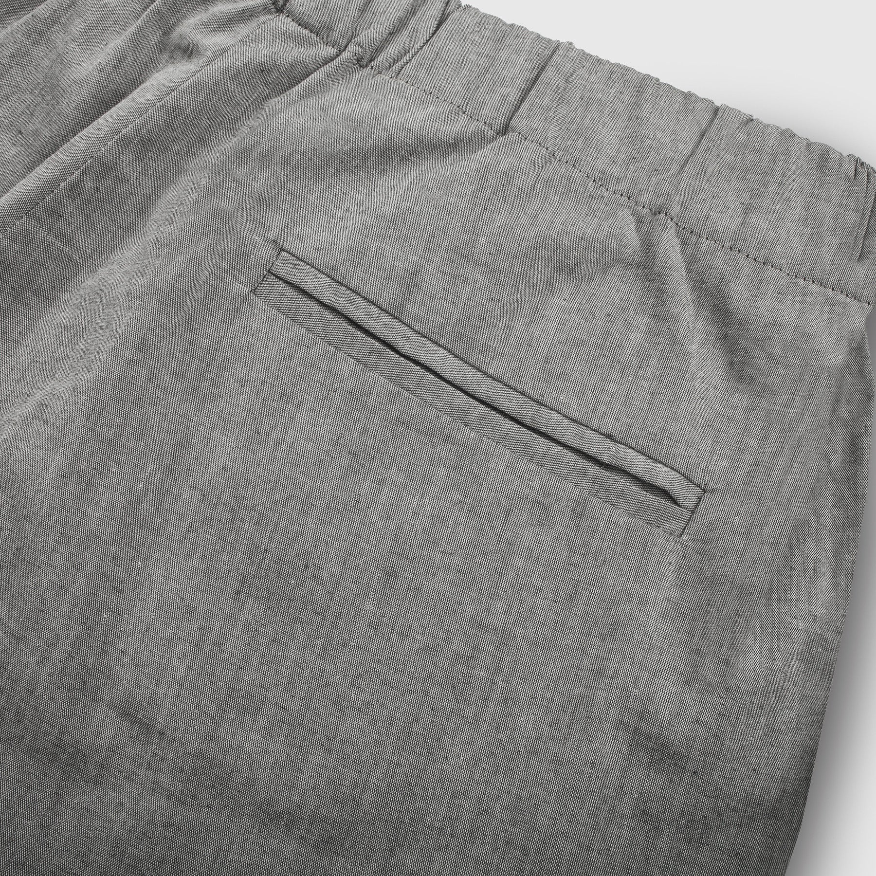 The Isla Pant in Charcoal Cotton - Image 5