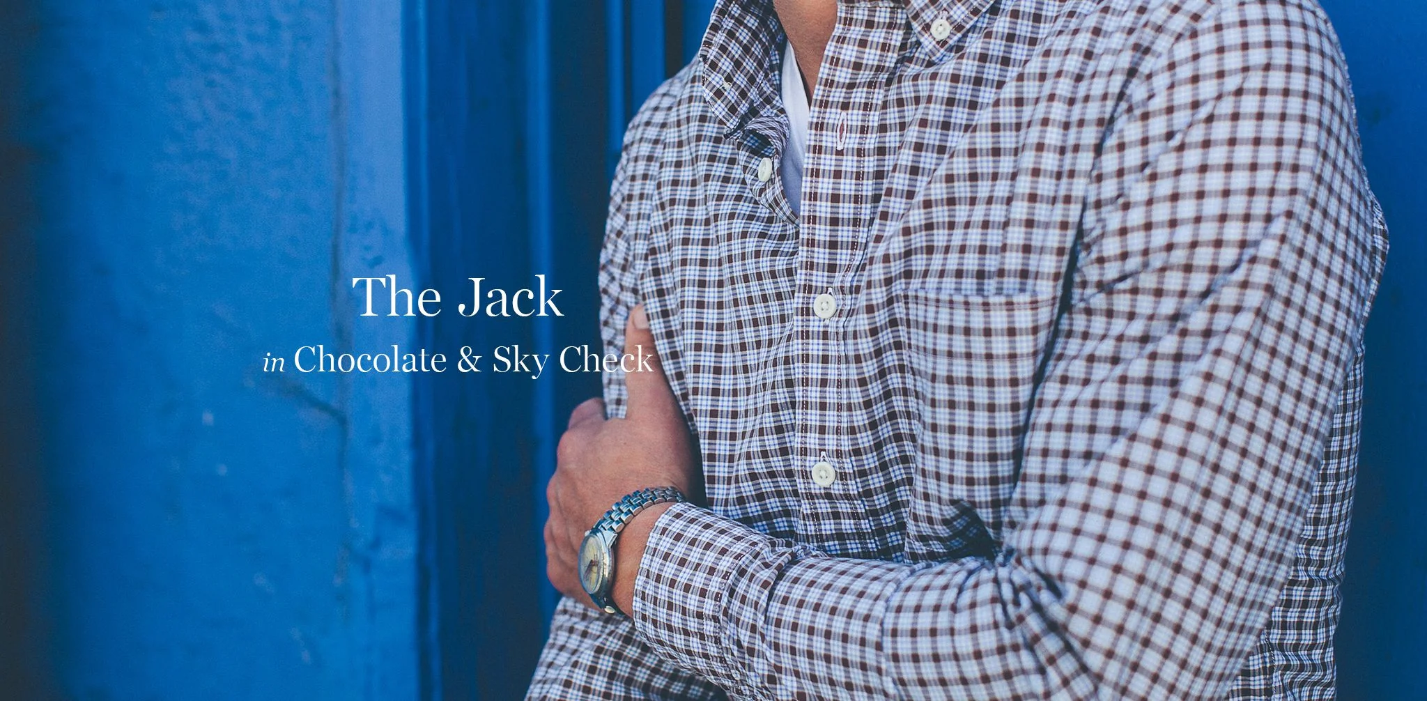 The Jack in Chocolate & Sky Check - Image 11