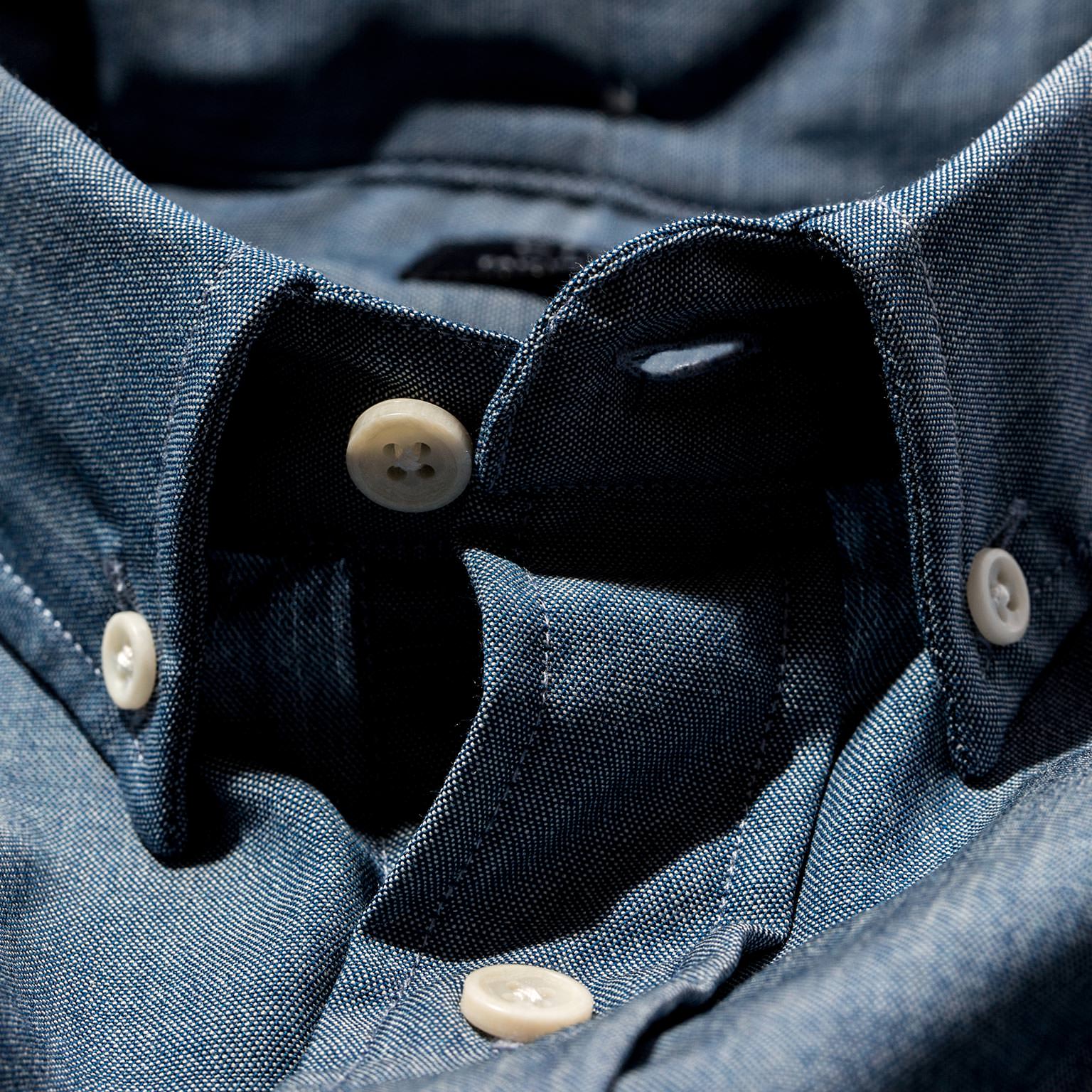 The Merino Jack in Sky Blue Chambray - Image 7