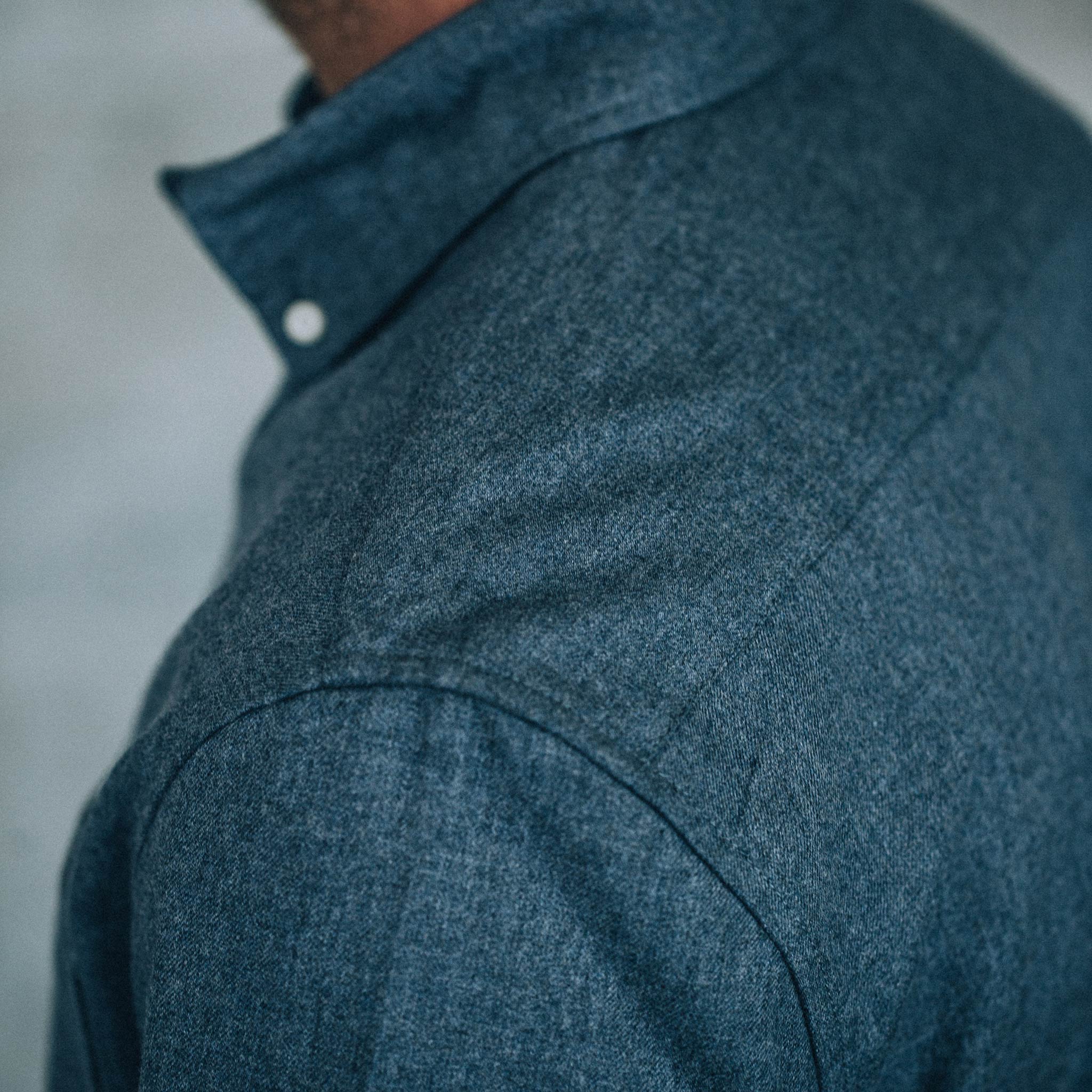 The Jack in Brushed Heather Navy - Image 5