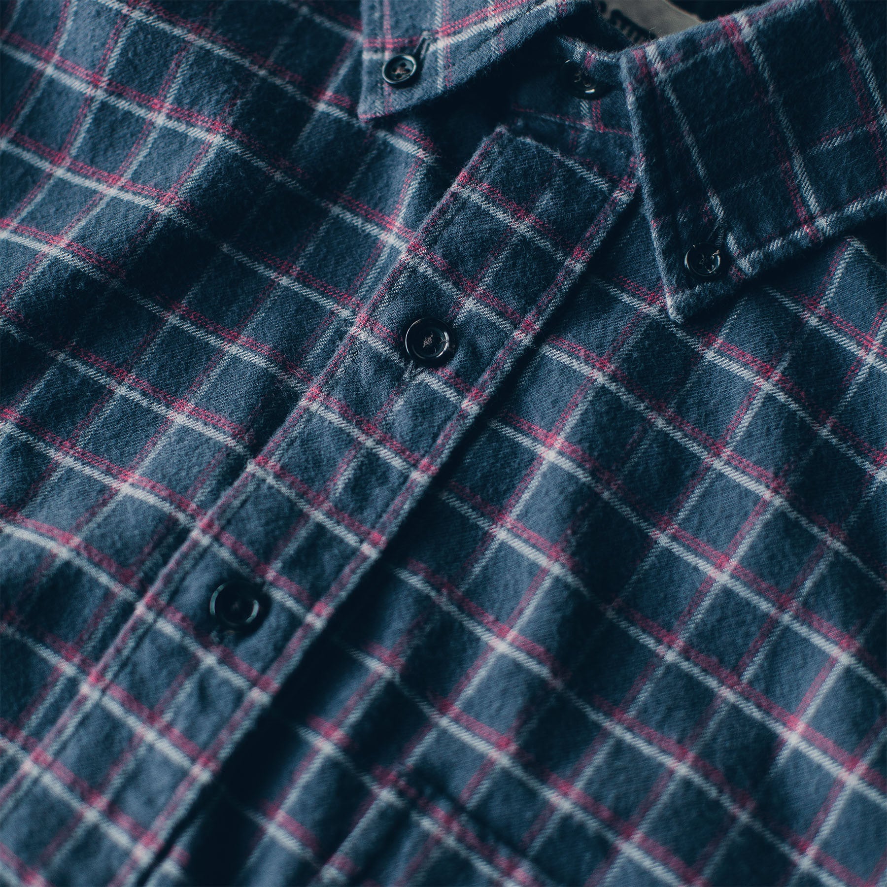 The Jack in Brushed Taupe Plaid Flannel - Image 3