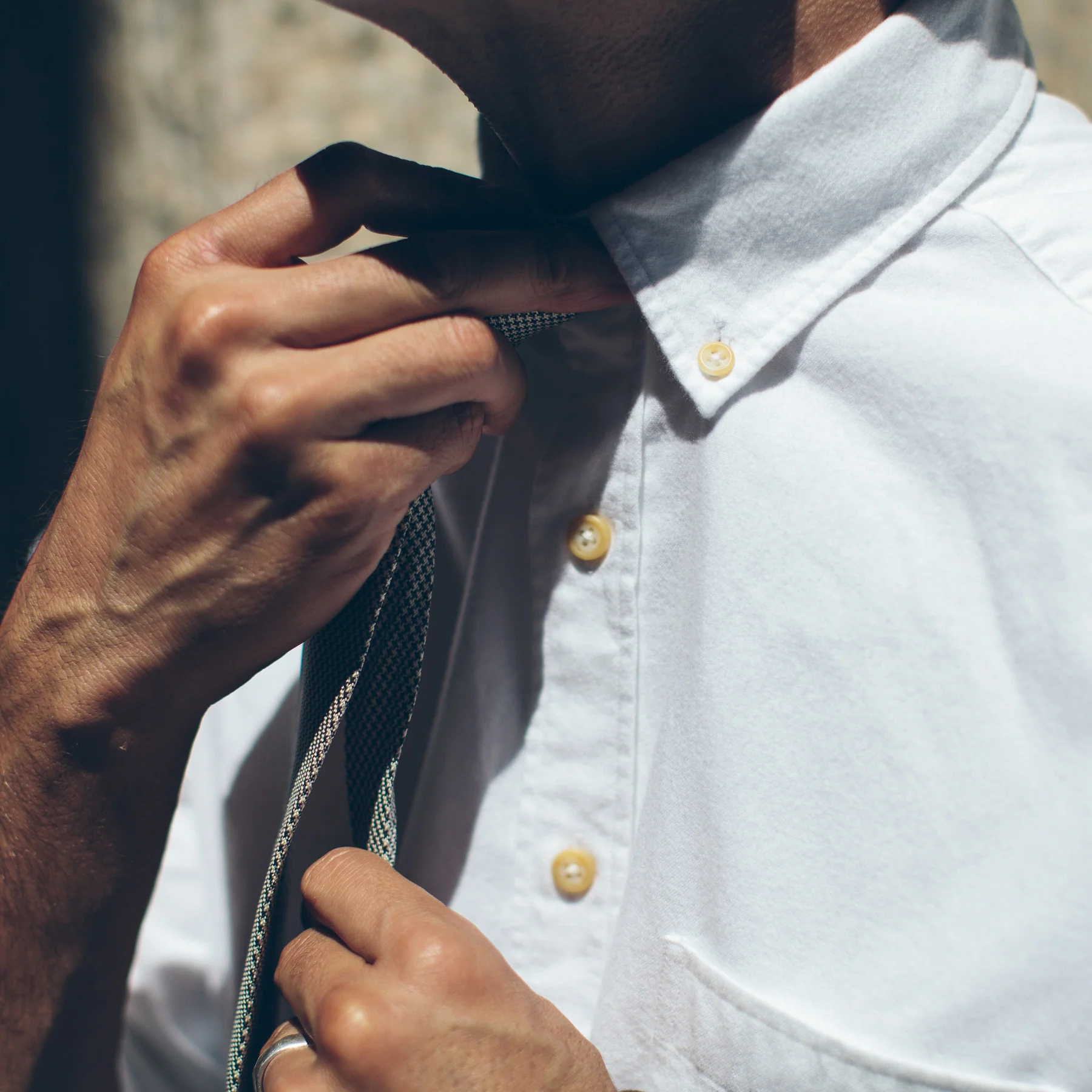The Jack in Brushed White Oxford - Image 4