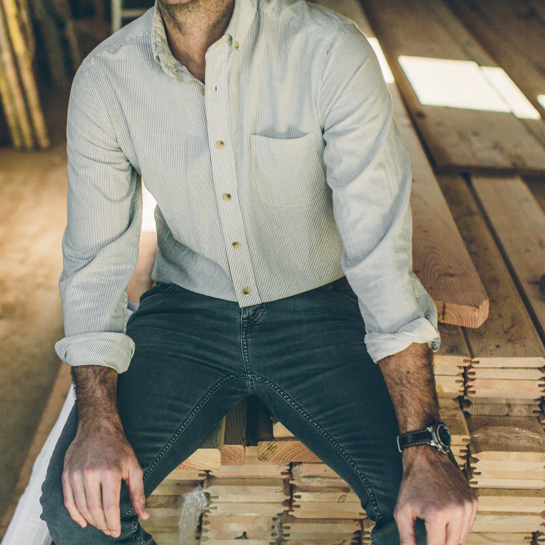 The Jack in Indigo Stripe Selvage - Image 6