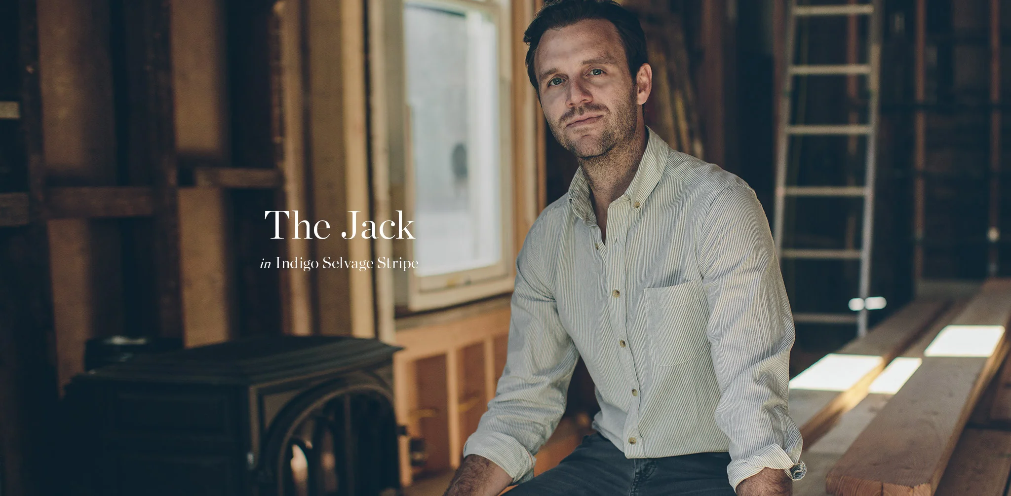 The Jack in Indigo Stripe Selvage - Image 9