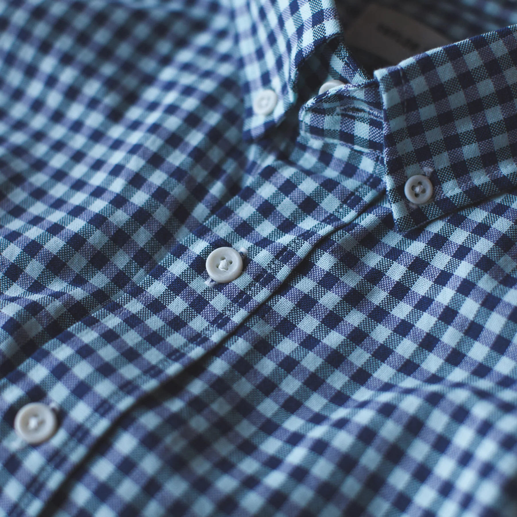 The Jack in Mint Gingham Oxford - Image 5