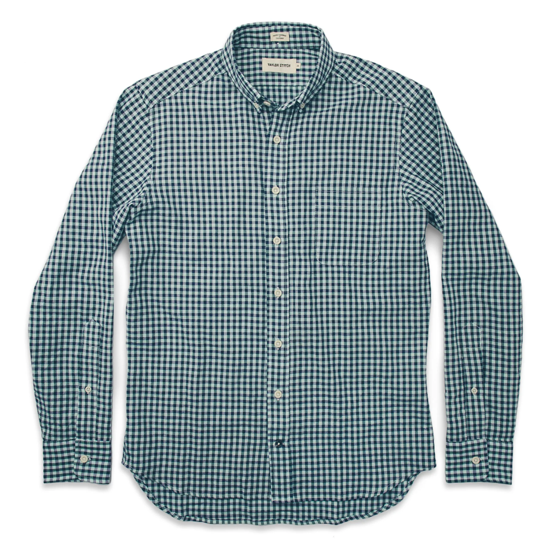 The Jack in Mint Gingham Oxford - Image 6