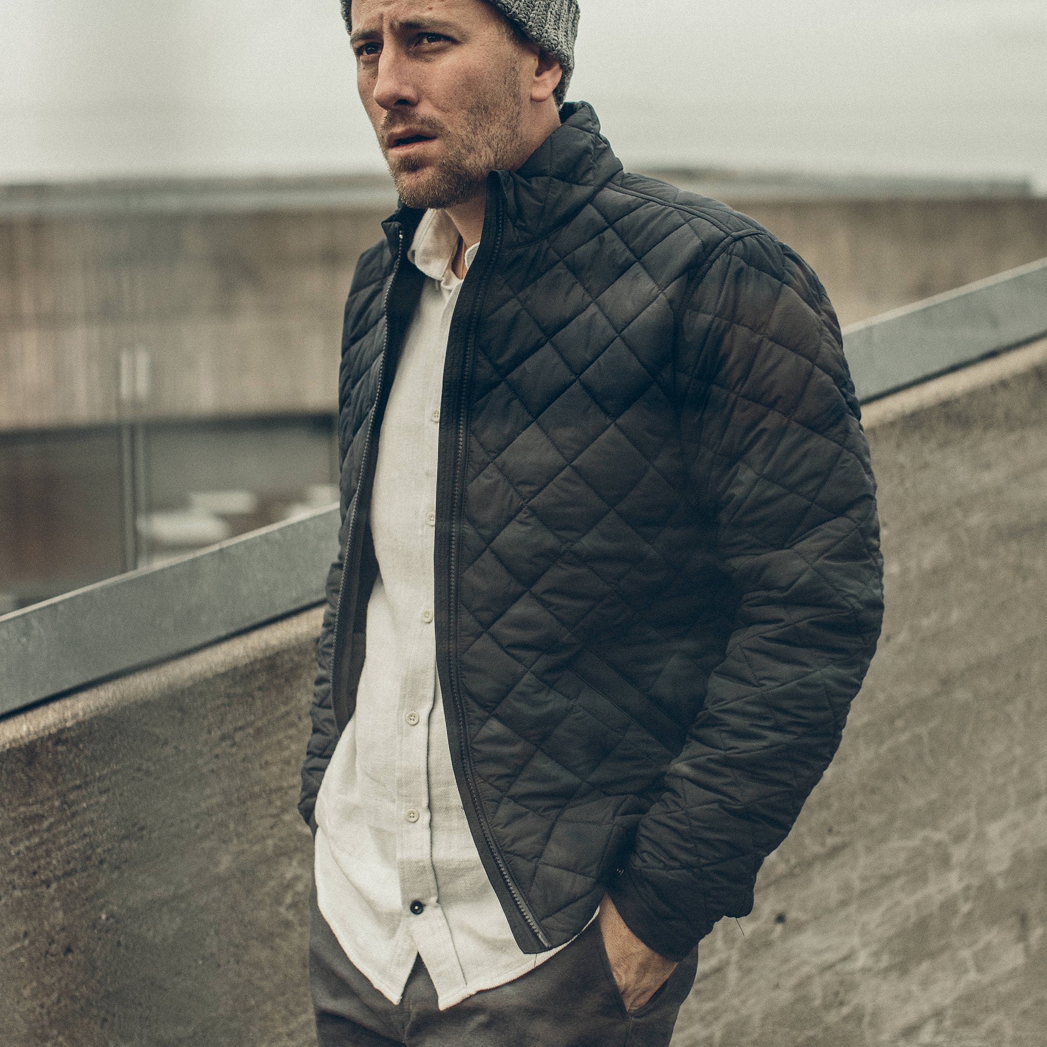 The Jack in Natural Brushed Organic Cotton - Image 4