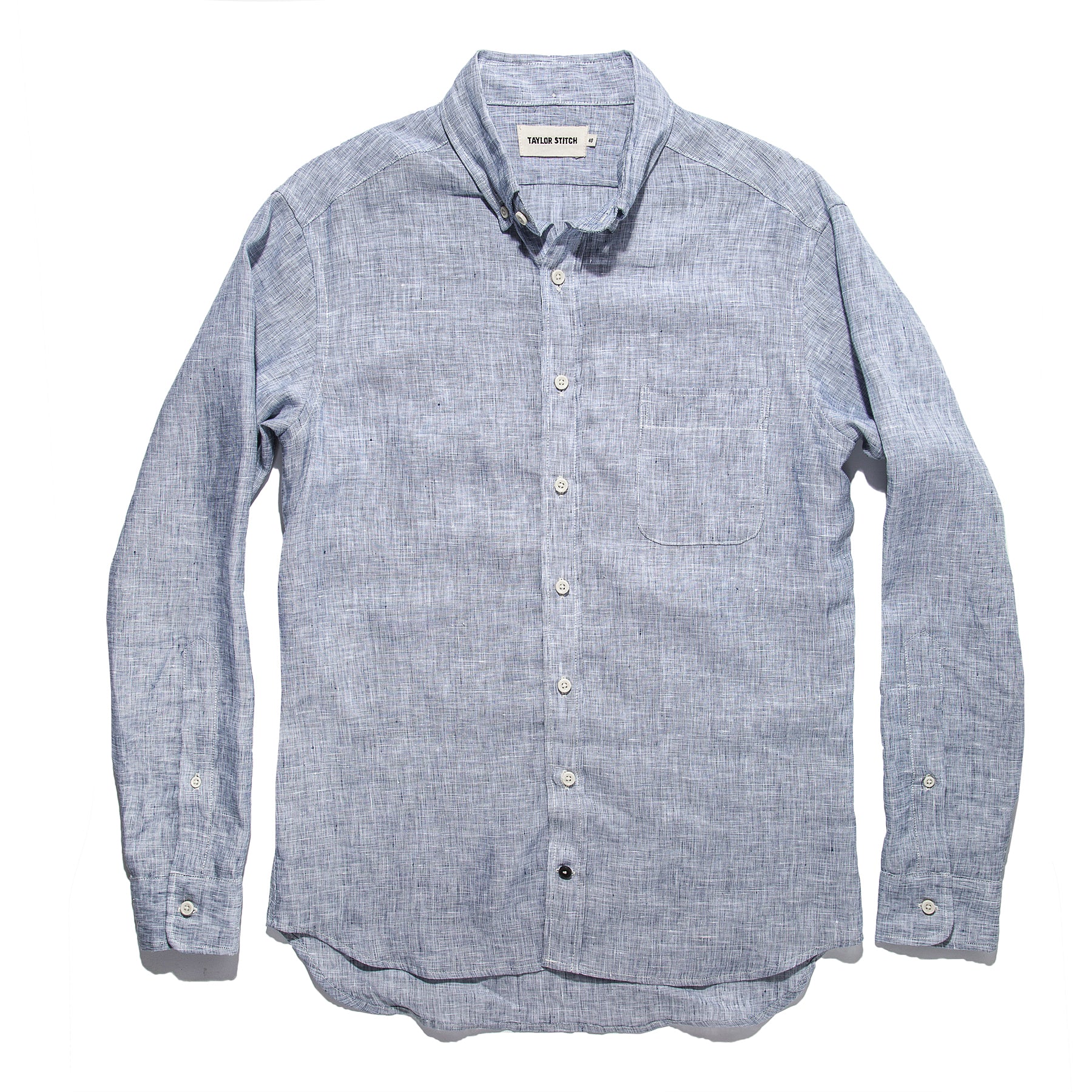 The Jack in Navy Pin Dot Linen - Image 6