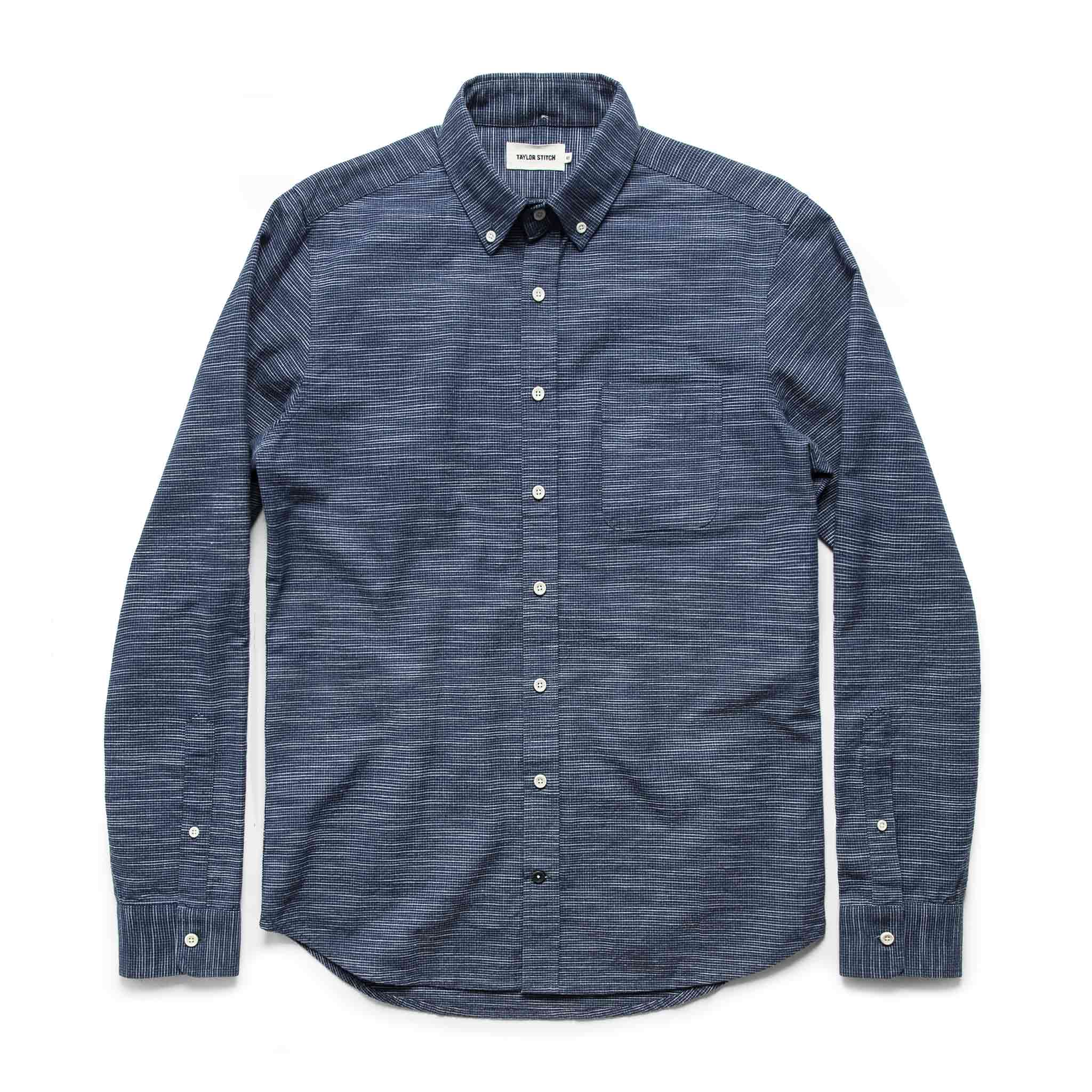 The Jack in Navy Slub Check - Image 10