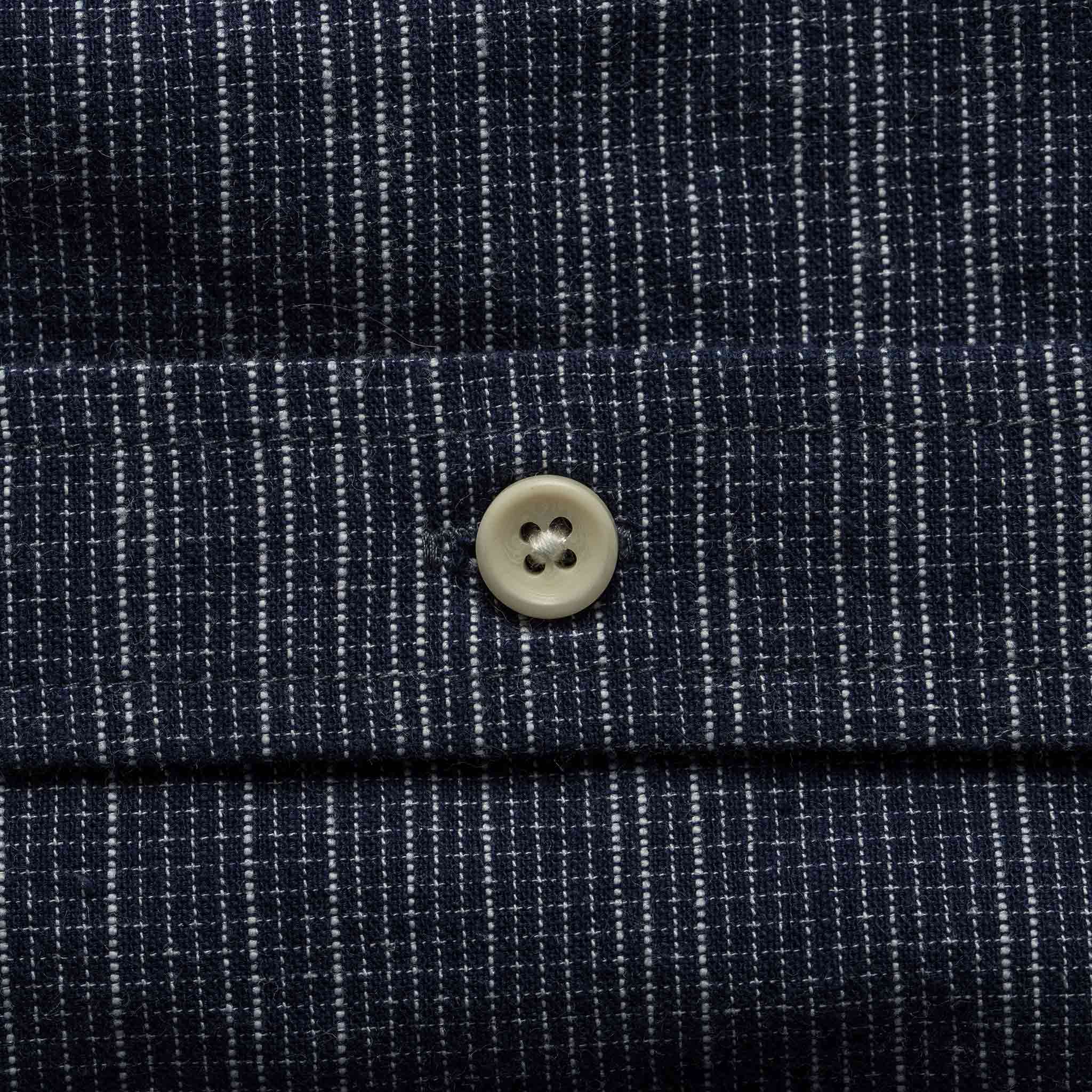 The Jack in Navy Slub Check - Image 7